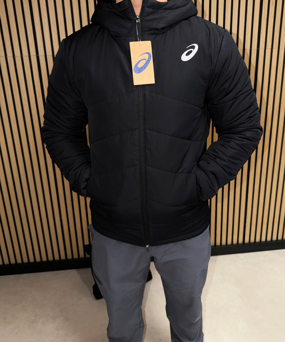 ASICS WINTERJACKET BLACK // LIMITED EDITION