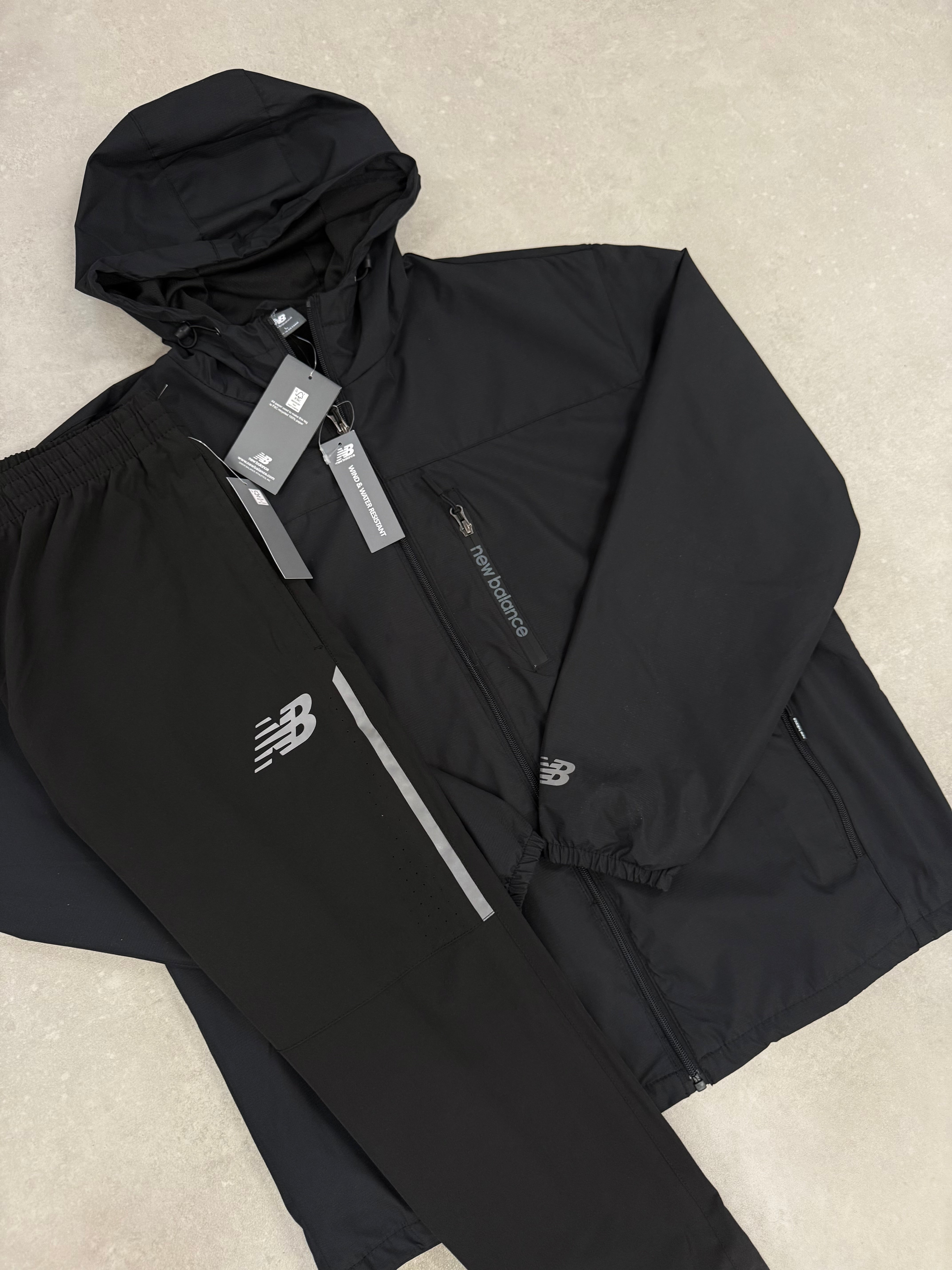 NEW BALANCE TRACKSUIT // BLACK ON BLACK LIMITED EDITION