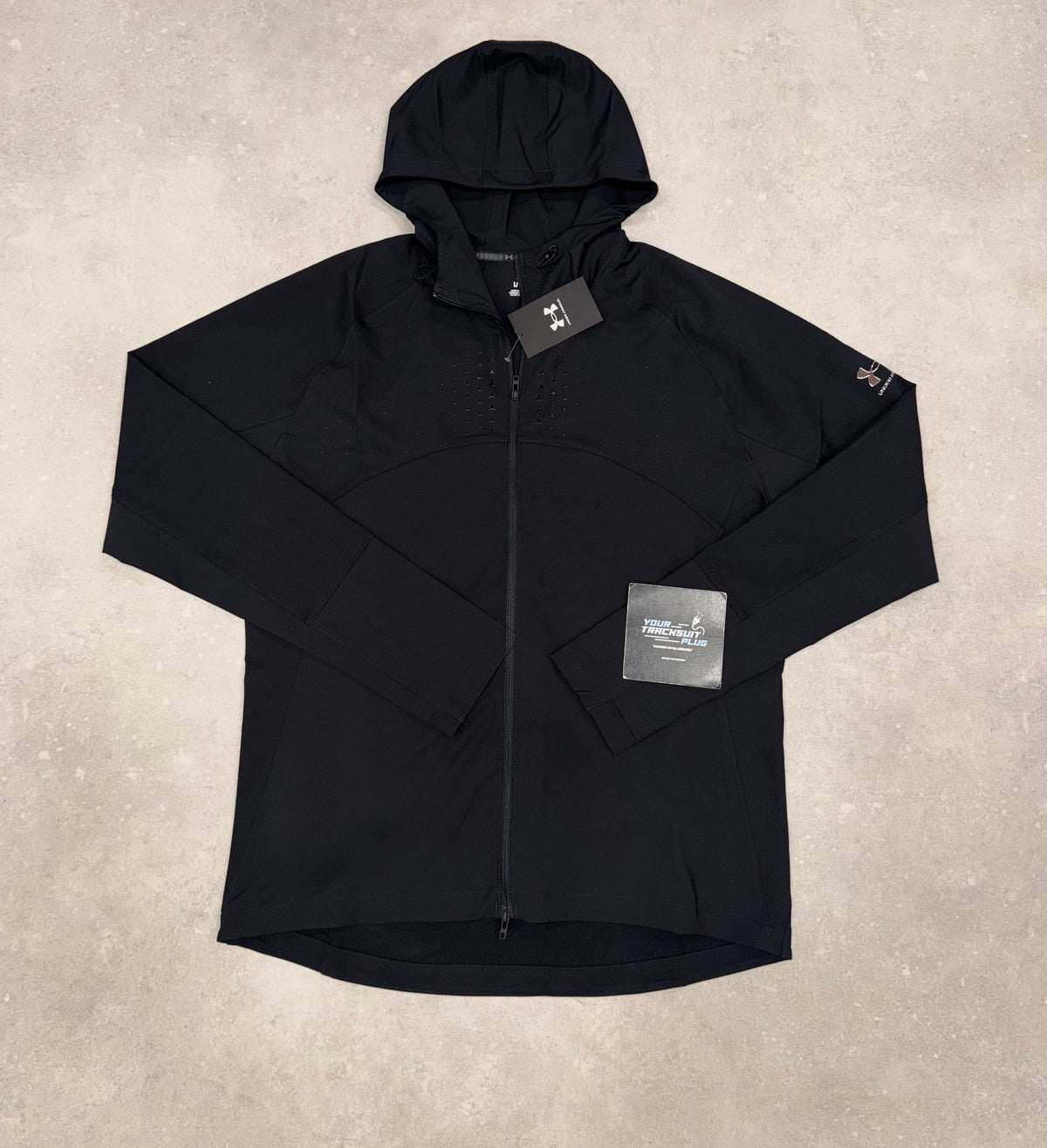 UNDER ARMOUR TRACKSUIT BLACK // THE LATEST