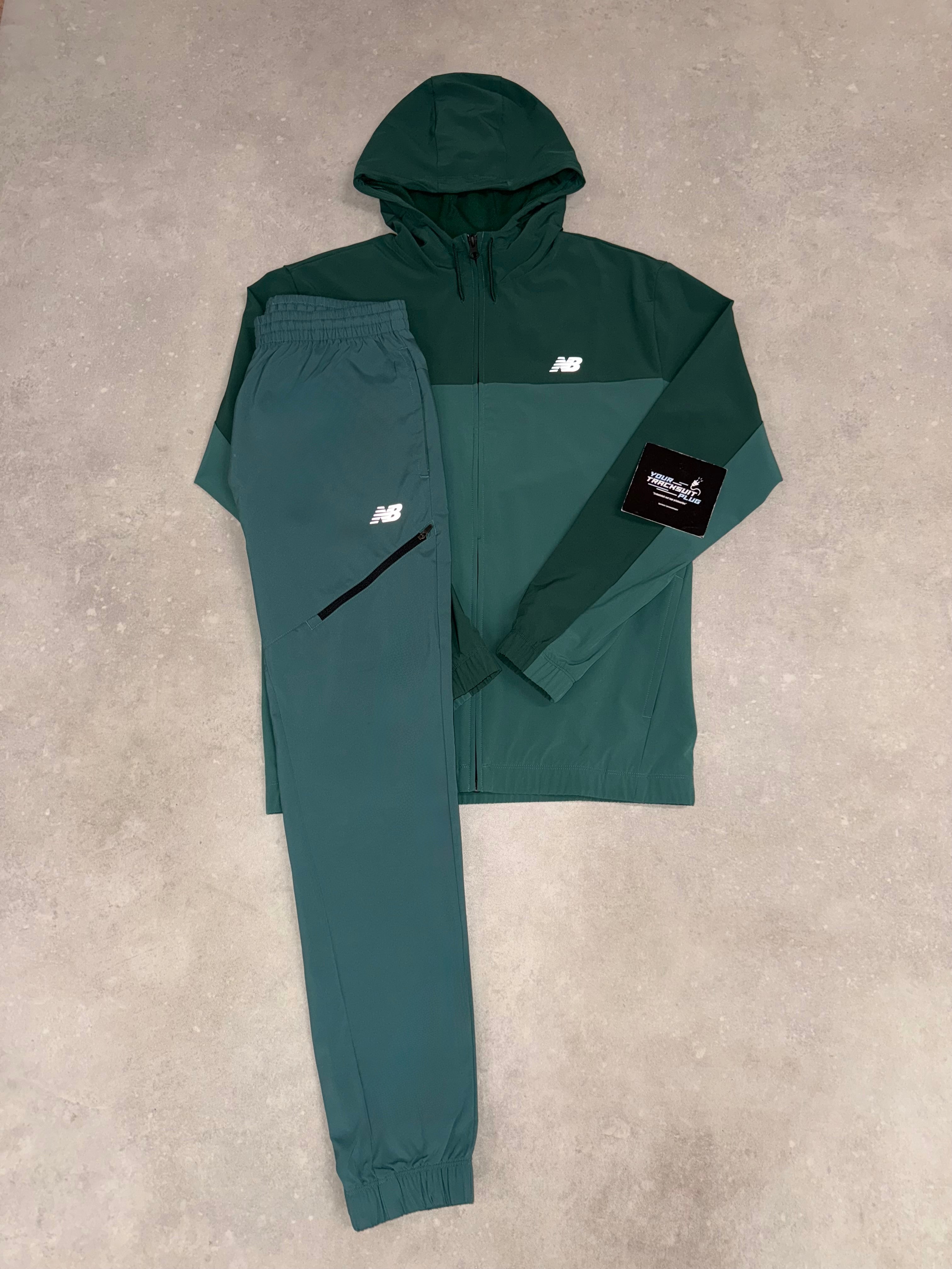 NEW BALANCE TRACKSUIT // LIMITED EDITION GREEN