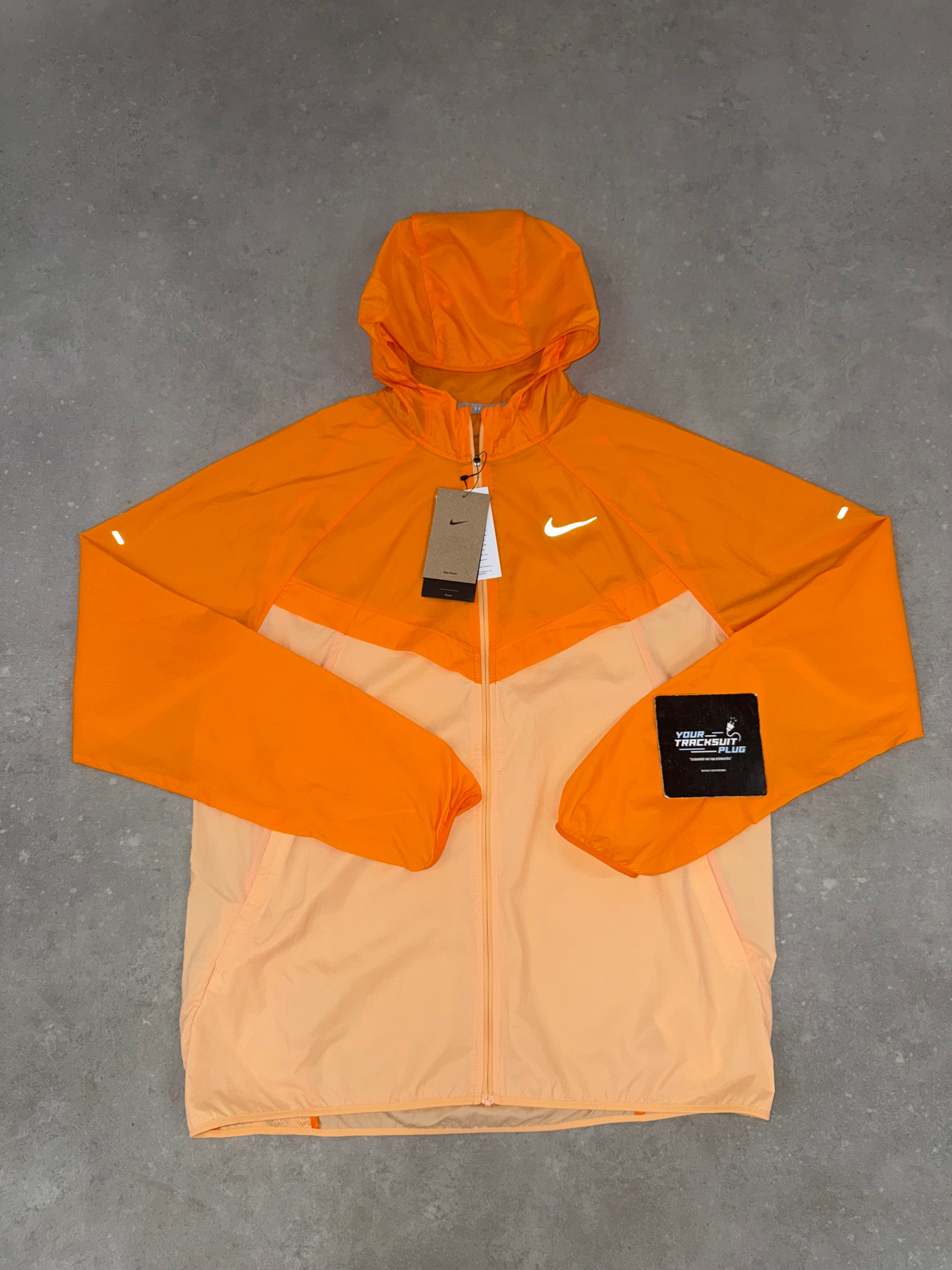 NIKE TRACKSUIT ORANGE & GREY // THE LATEST