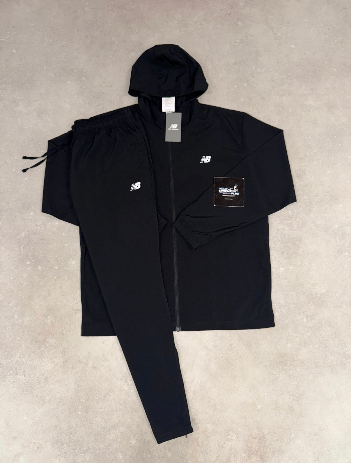 NEW BALANCE TRACKSUIT BLACK