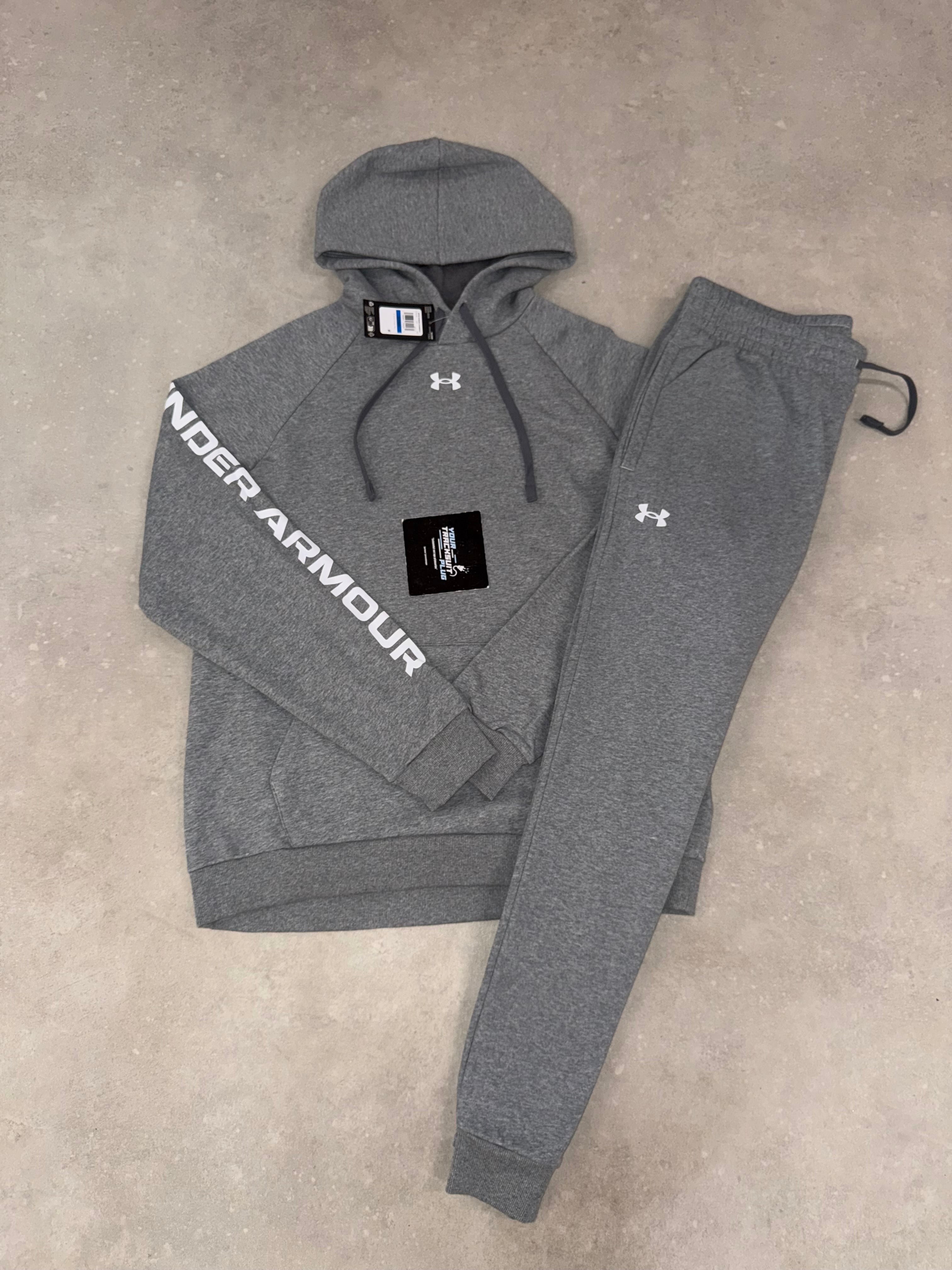 UNDER ARMOUR TRACKSUIT WHITE & GREY