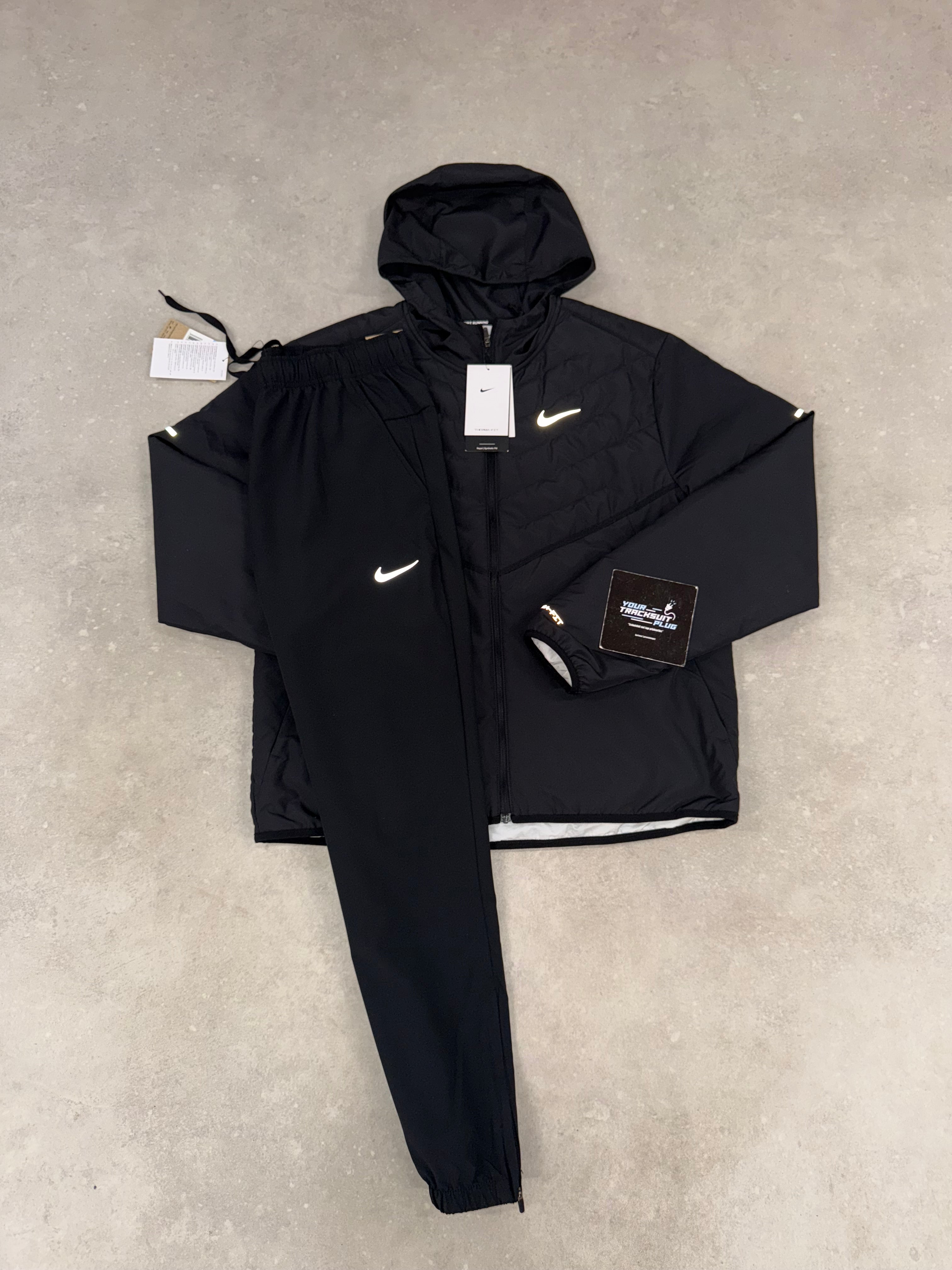 NIKE TRACKSUIT BLACK ON BLACK // VERY EXCLUSIVE