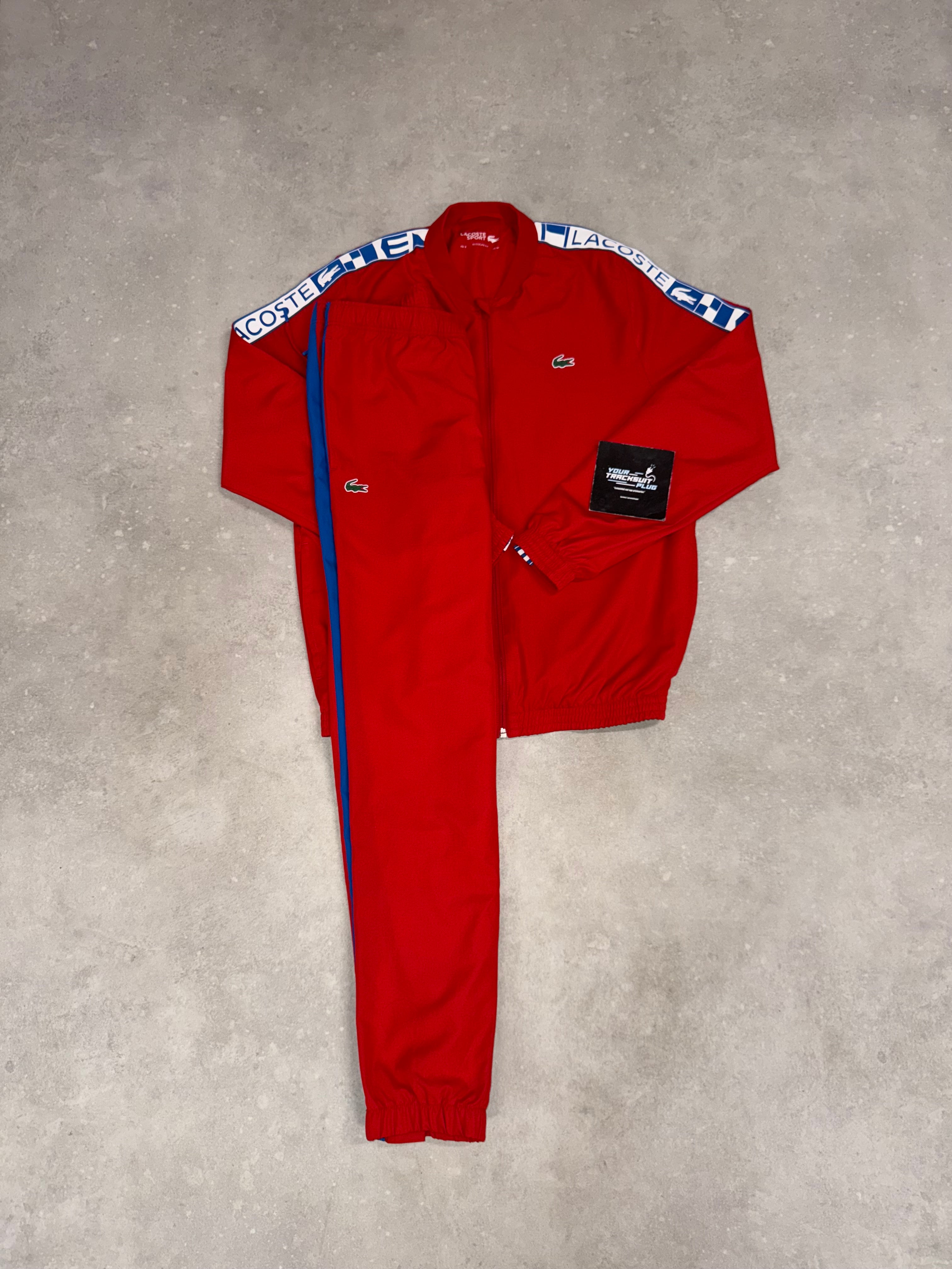 LACOSTE TRACKSUIT // LIMITED EDITION RED