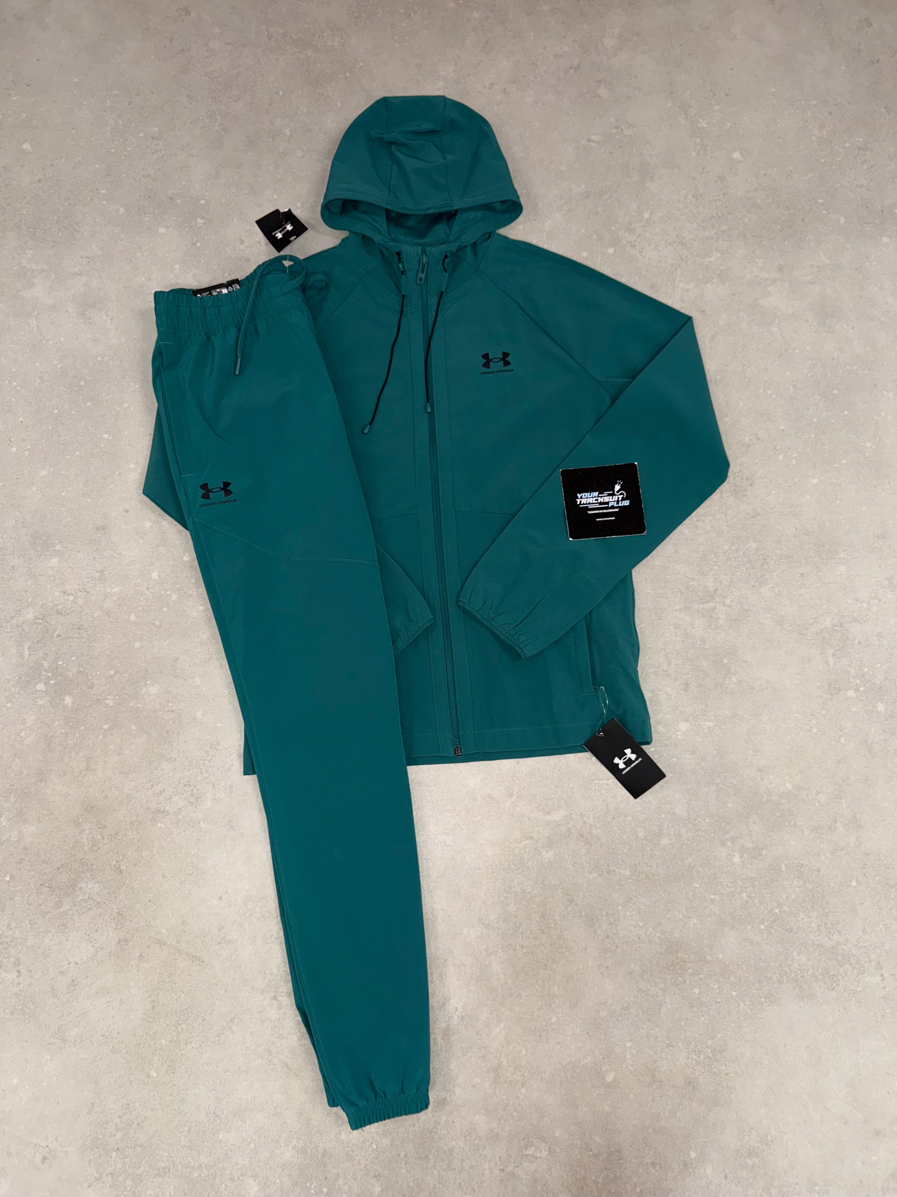 UNDER ARMOUR TRACKSUIT GREEN