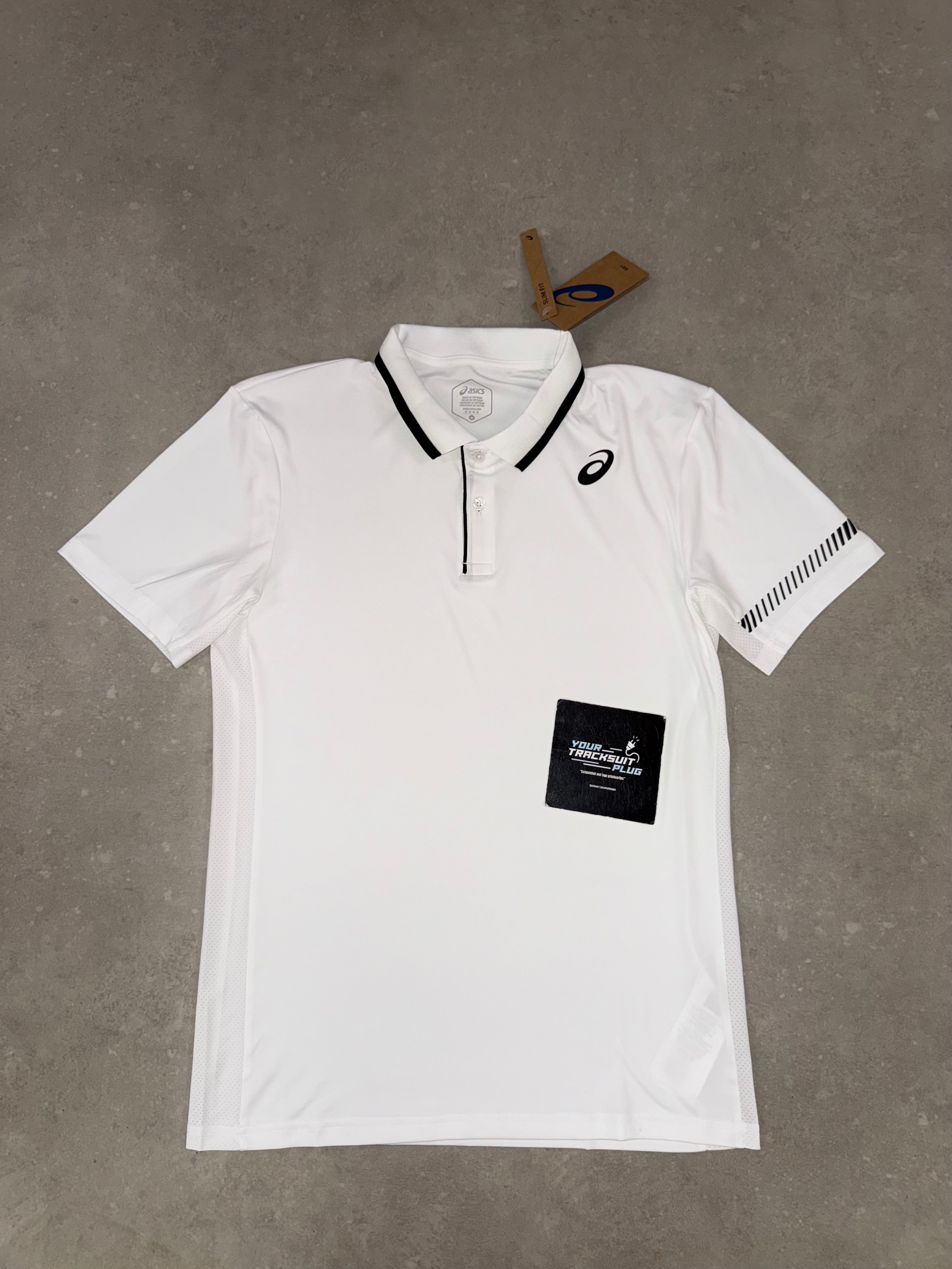 ASICS POLO SUMMER SET WHITE // VERY EXCLUSIVE