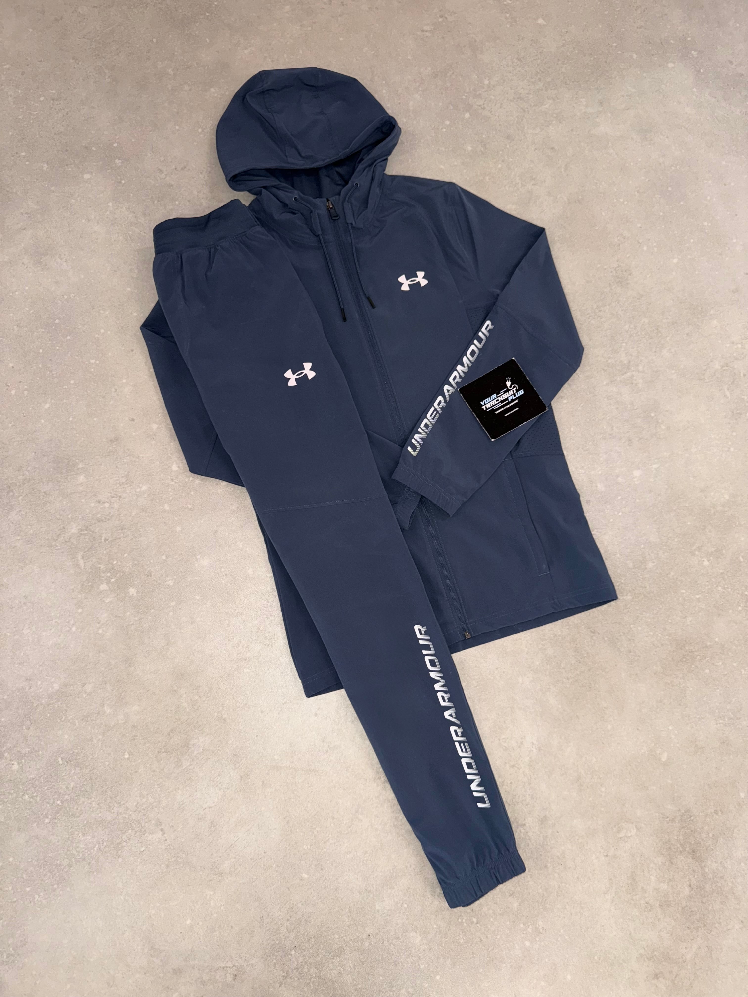 UNDER ARMOUR TRACKSUIT // LIMITED EDITION BLUE & WHITE