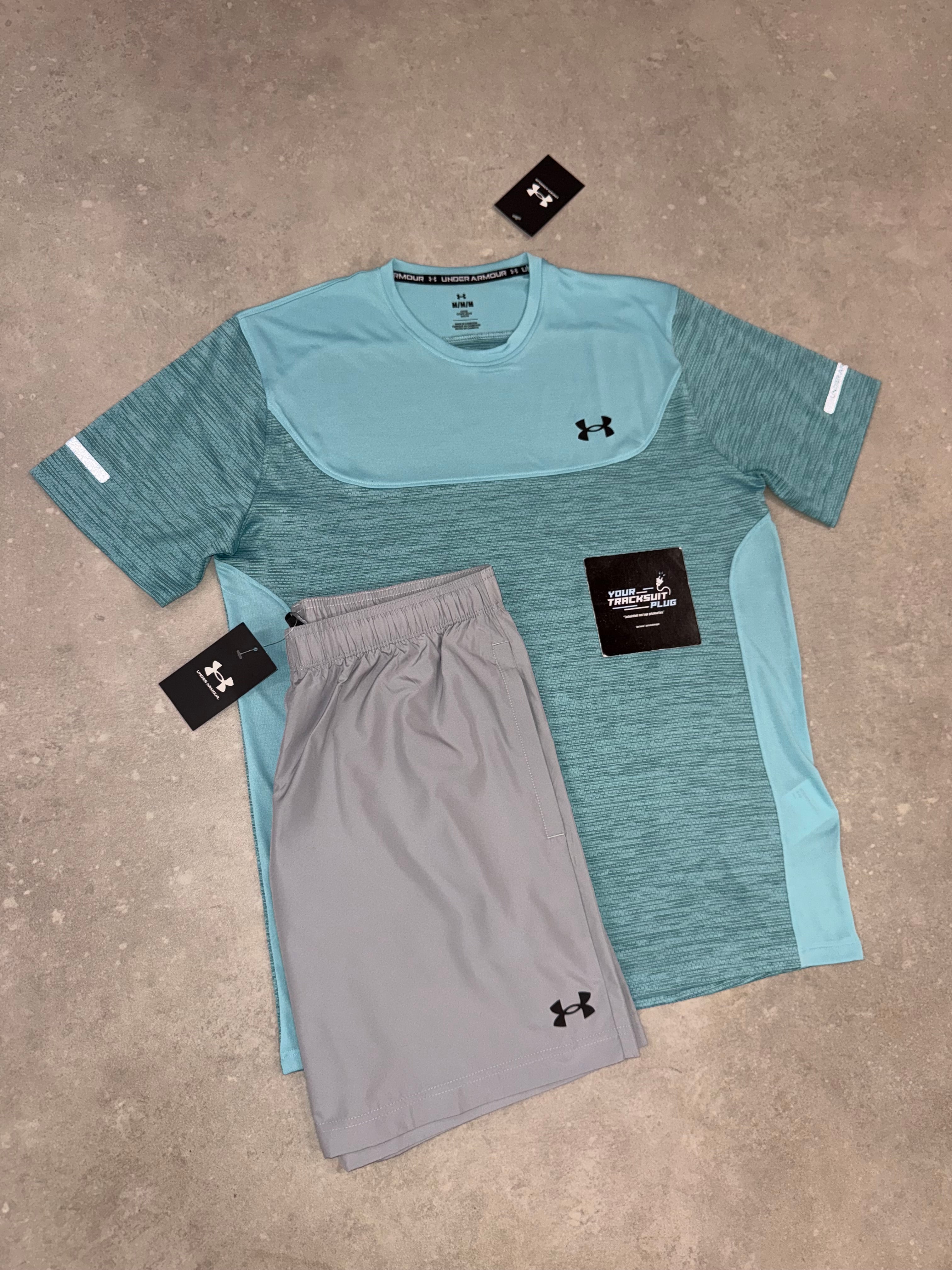 UNDER ARMOUR BLUE & GREY // SUMMER SET