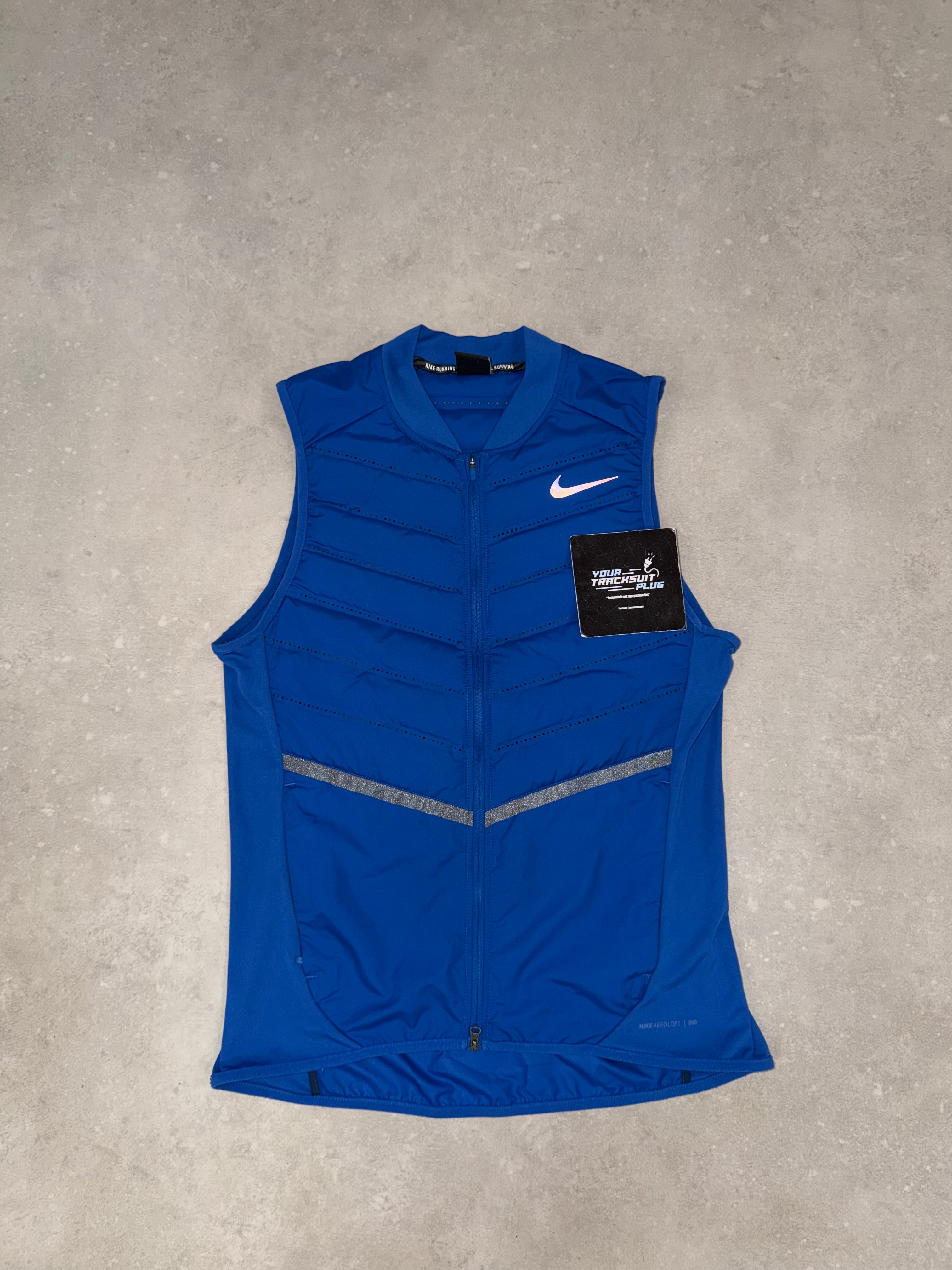 NIKE BODYWARMER BLUE // VERY EXCLUSIVE