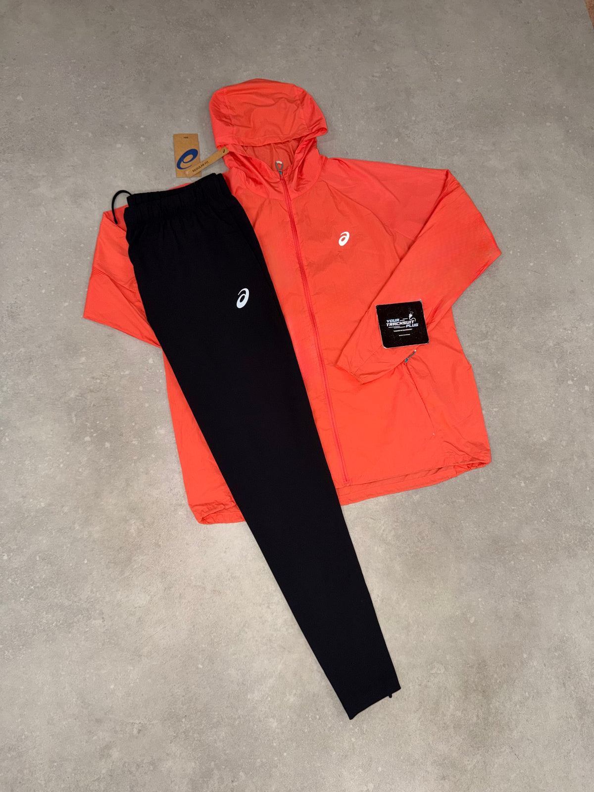 ASICS CORAL & BLACK TRACKSUIT // LIMITED EDITION