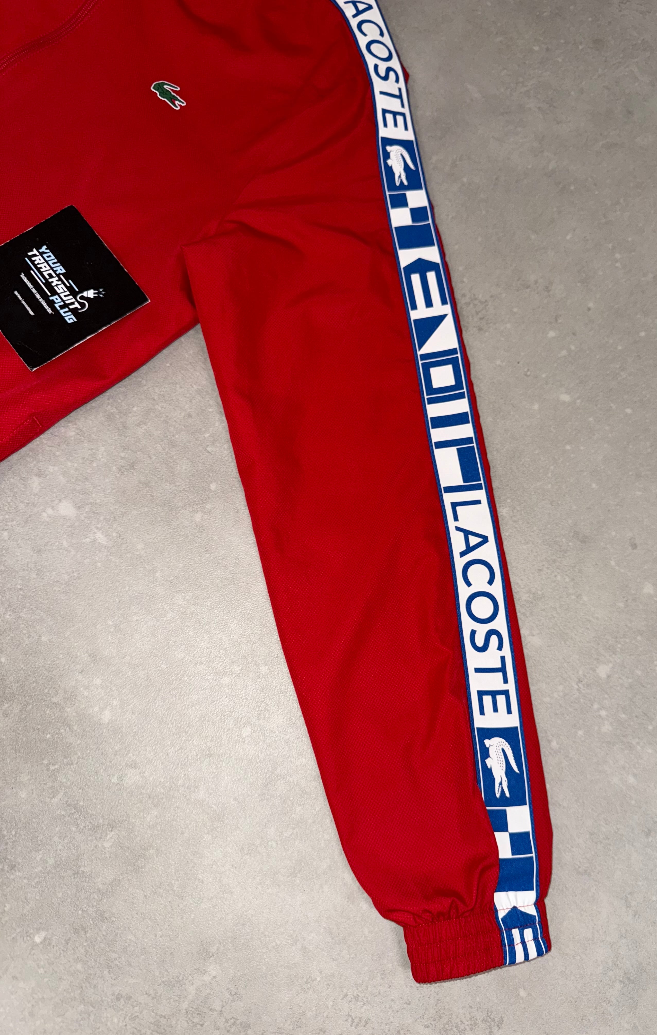 LACOSTE TRACKSUIT // LIMITED EDITION RED