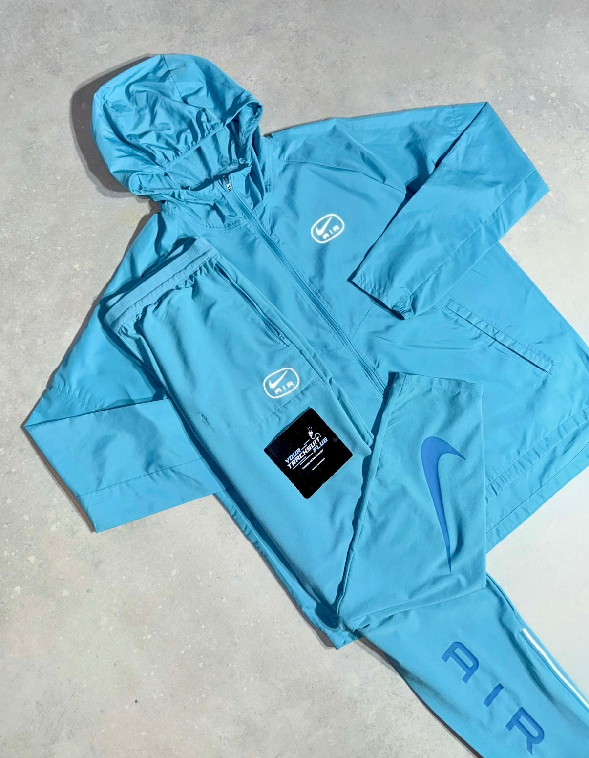 NIKE TRACKSUIT BABY BLUE // VERY EXCLUSIVE