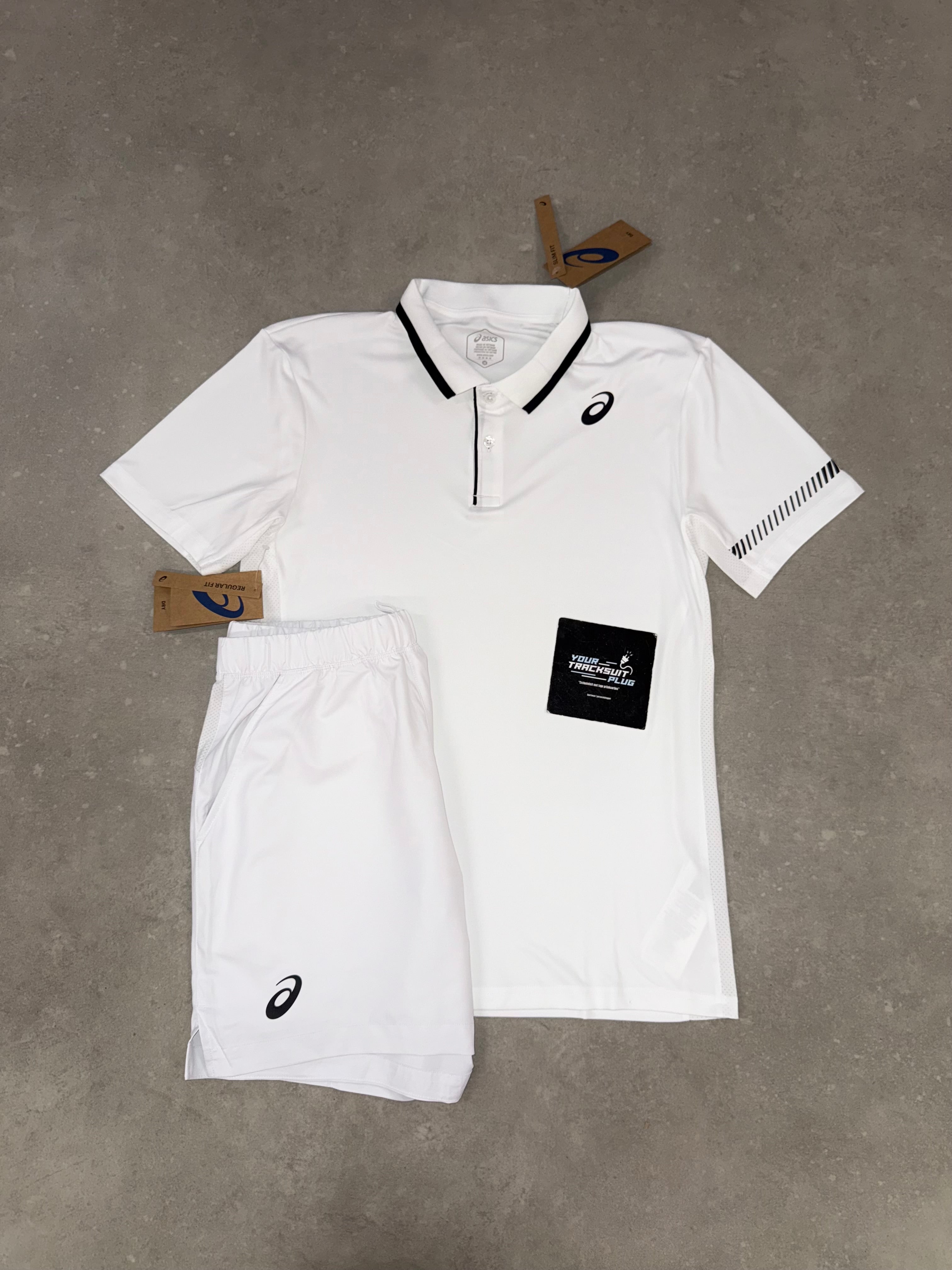 ASICS POLO SUMMER SET WHITE // VERY EXCLUSIVE