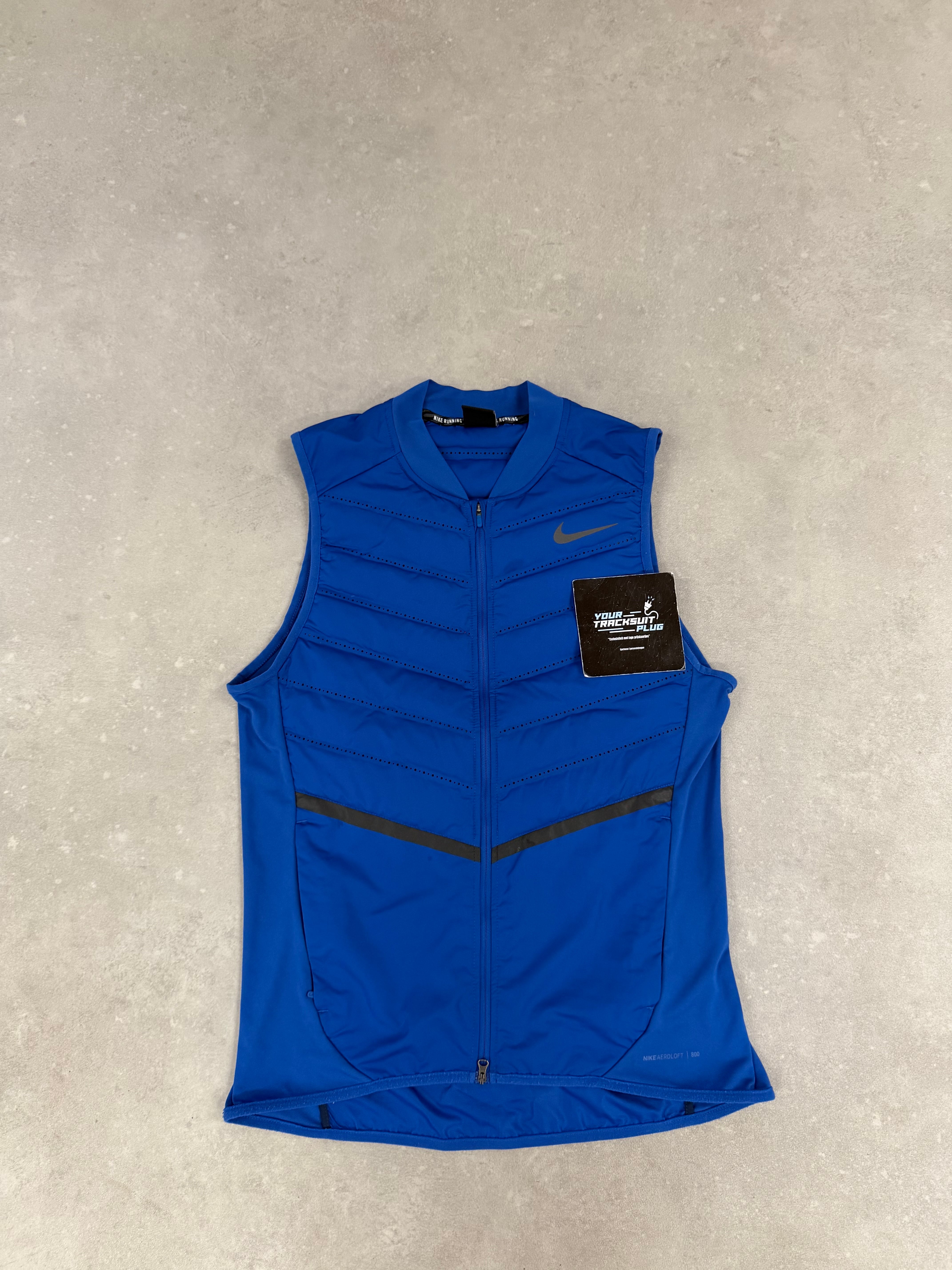 NIKE BODYWARMER BLUE // VERY EXCLUSIVE