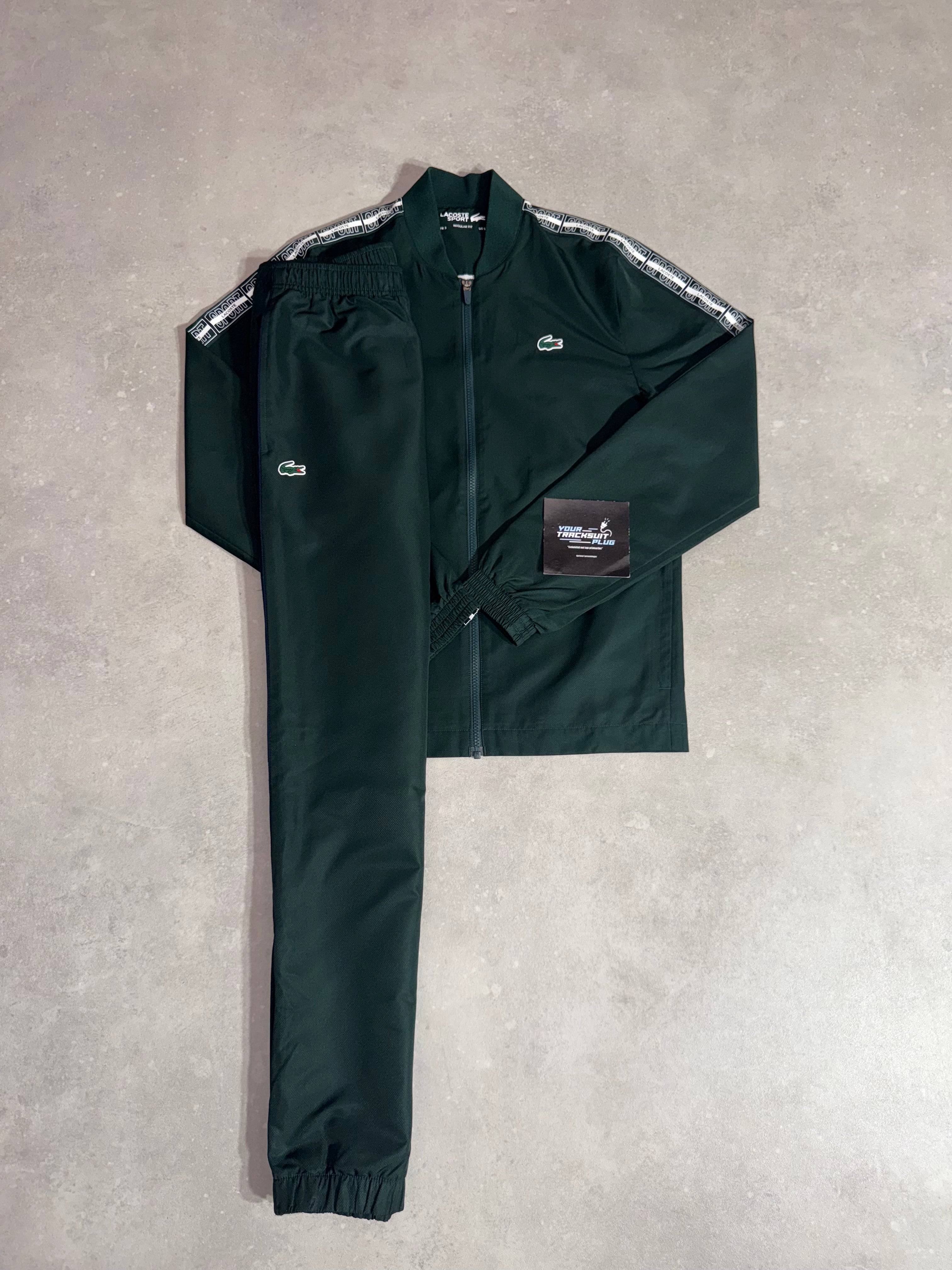 LACOSTE TRACKSUIT GREEN // LIMITED EDITION
