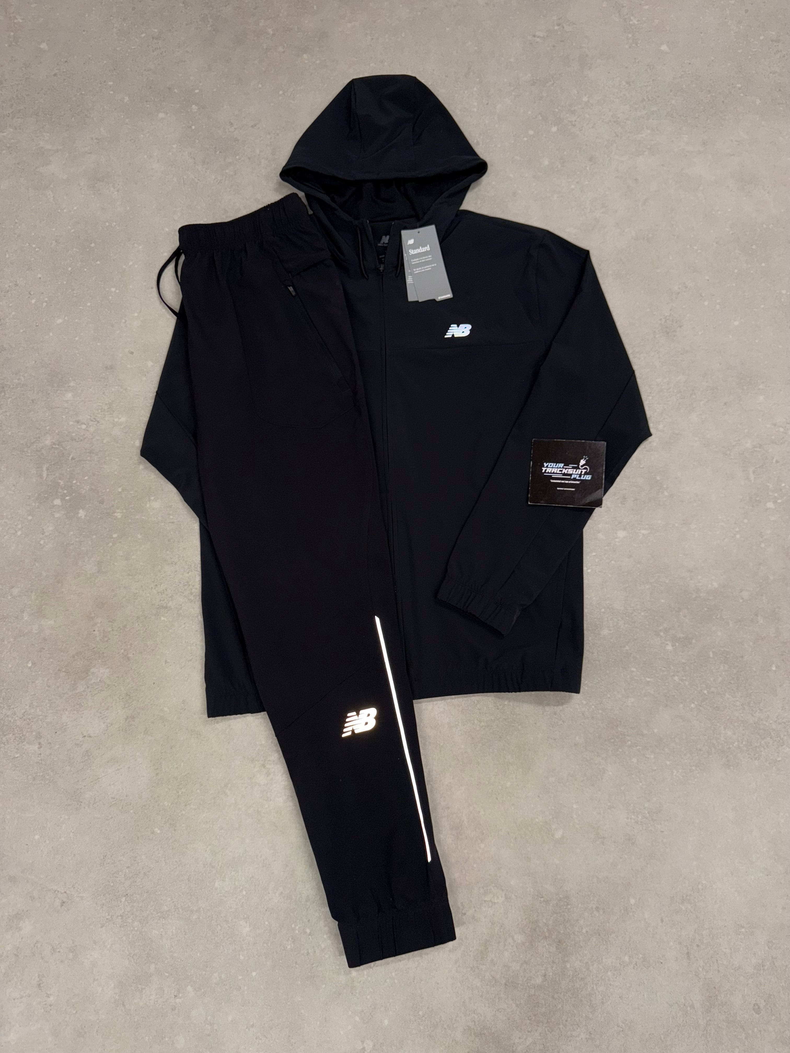 NEW BALANCE TRACKSUIT BLACK