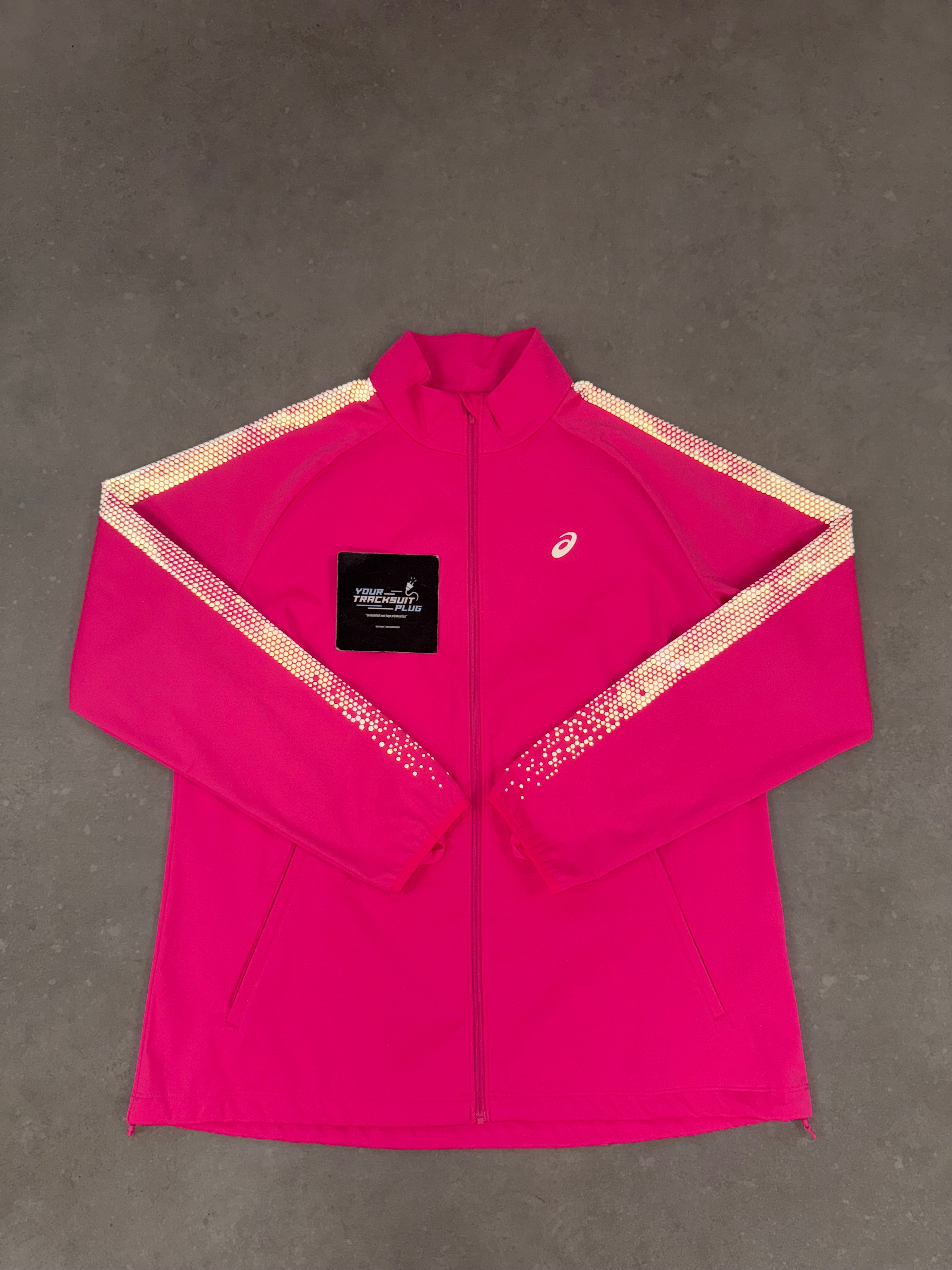ASICS SOFT-SHELL PINK TRACKSUIT // VERY EXCLUSIVE