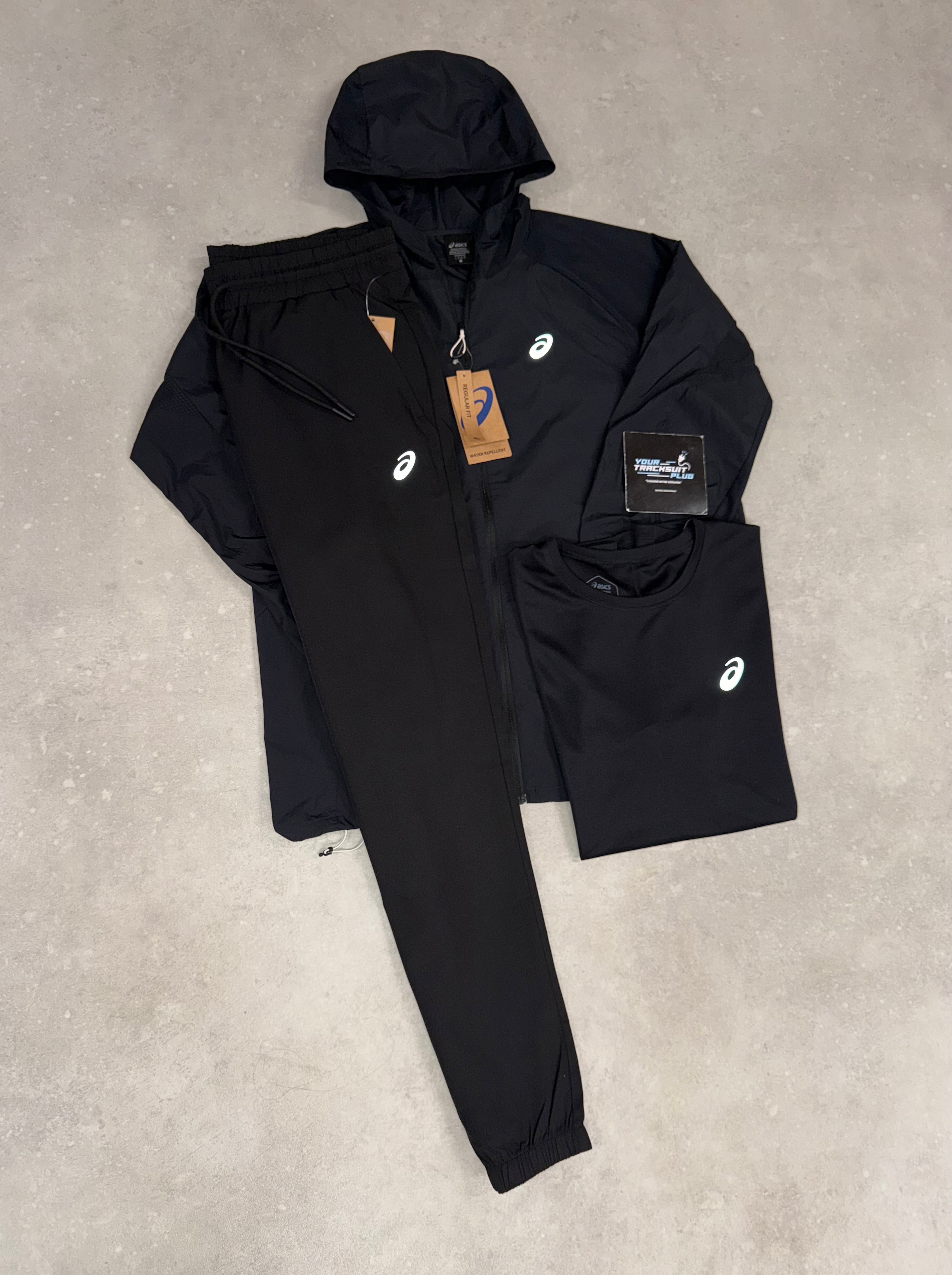 ASICS BLACK ON BLACK COMBIDEAL