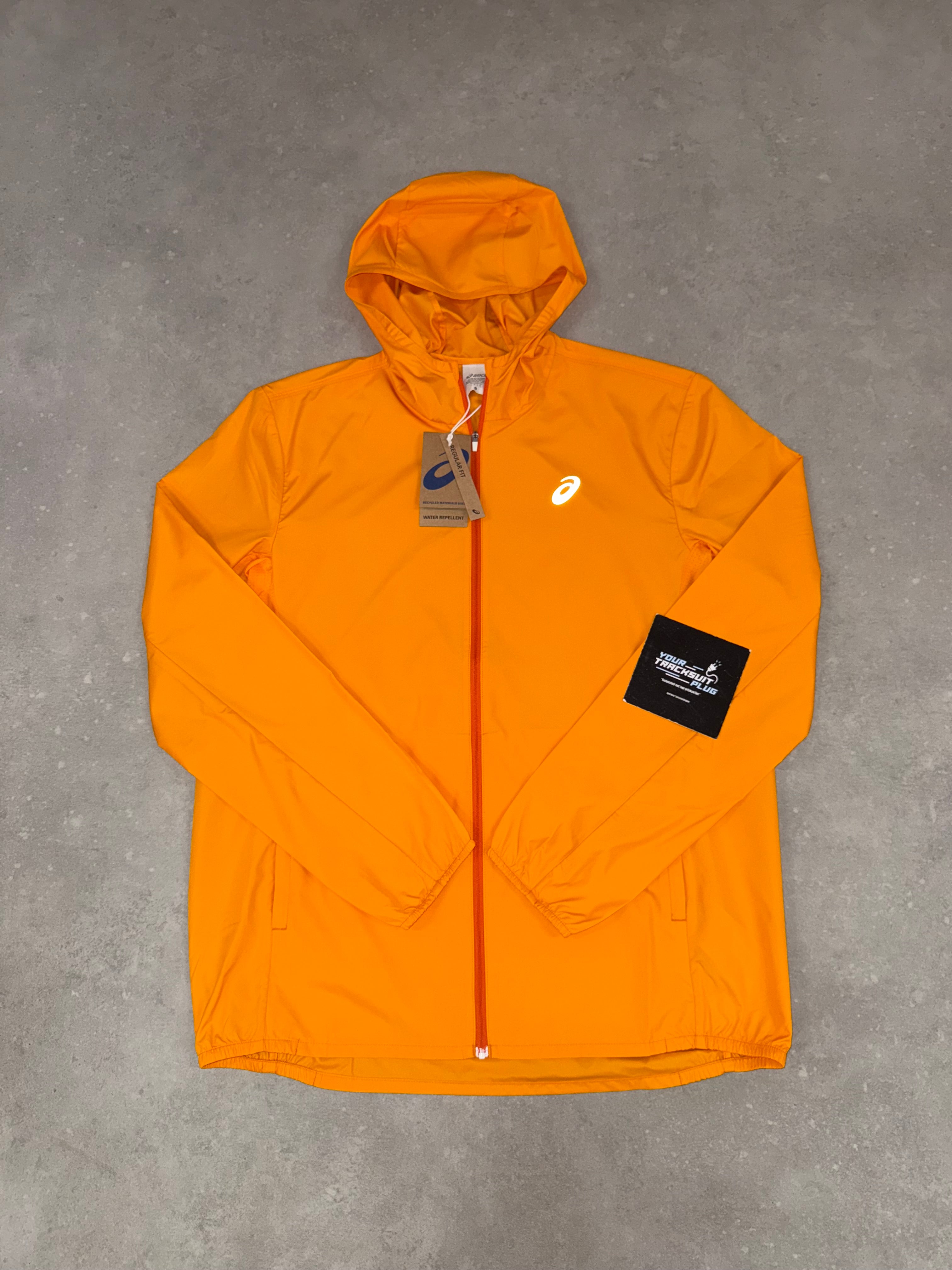 ASICS TRACKSUIT ORANGE & GREY // THE LATEST