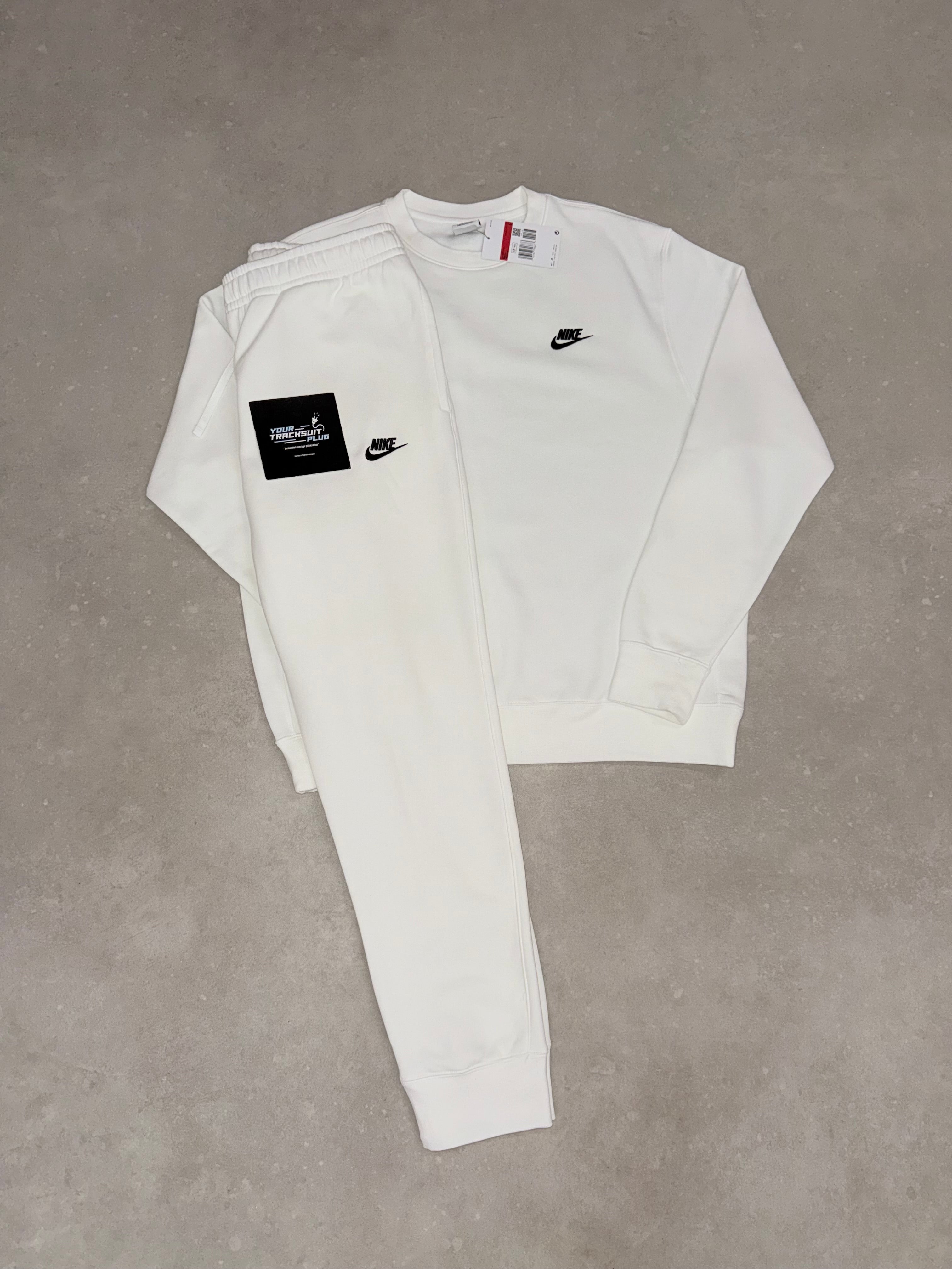 NIKE TRACKSUIT COMBIEDEAL // WHITE