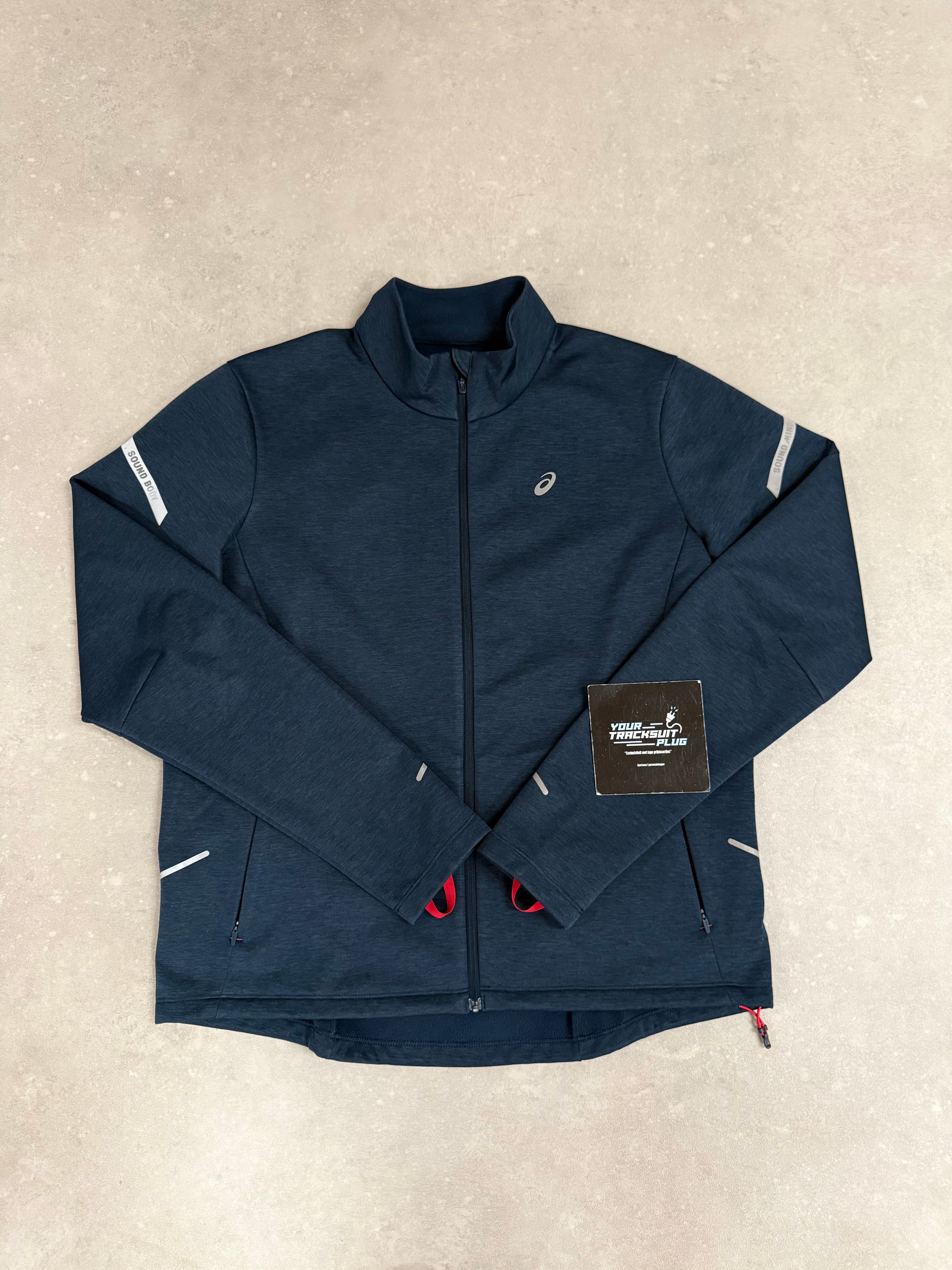 ASICS SOFT-SHELL TRACKSUIT LITE SHOW EDITION // BLUE & GREY