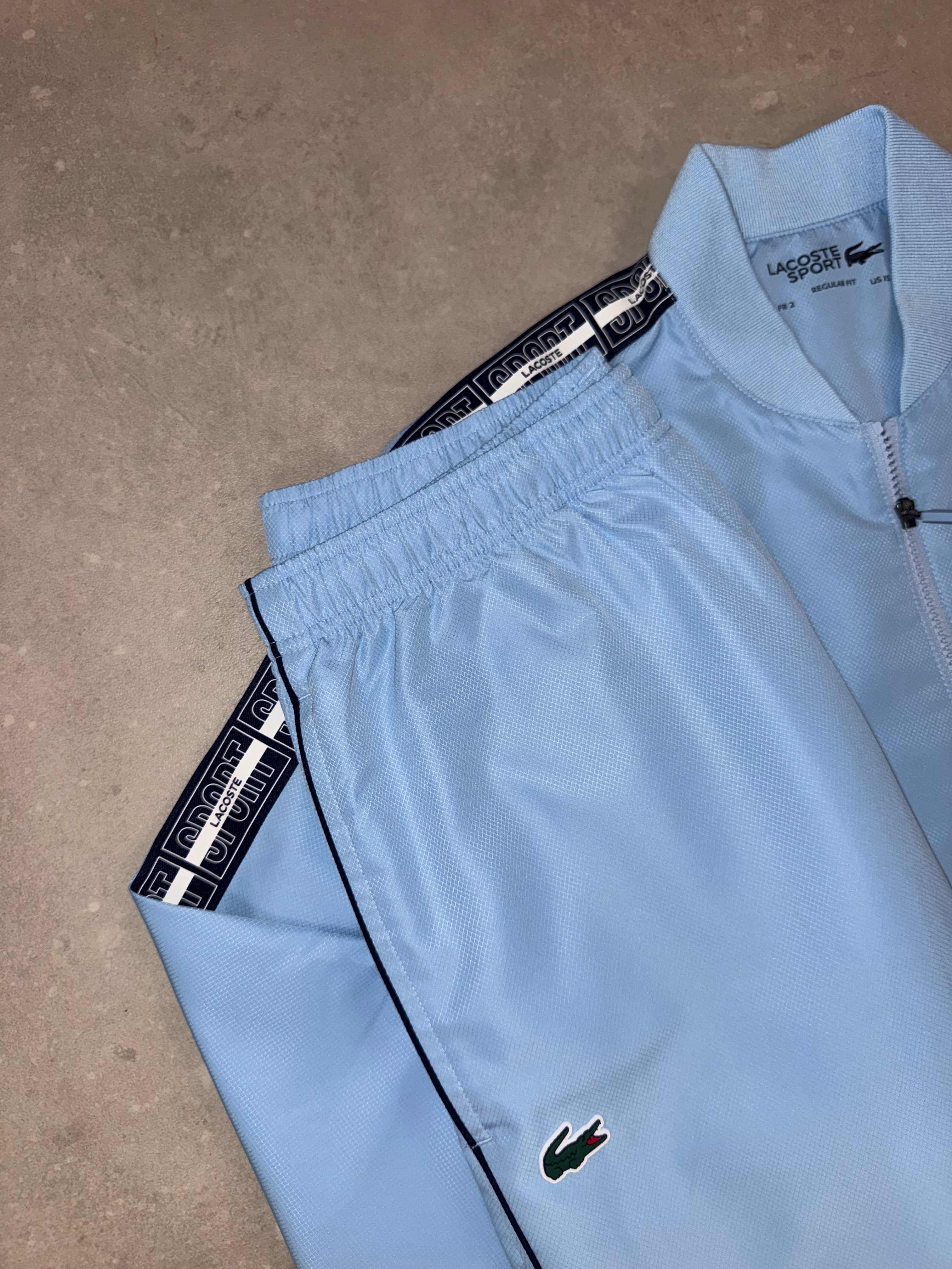 LACOSTE TRACKSUIT BABY BLUE // EXCLUSIVE EDITION