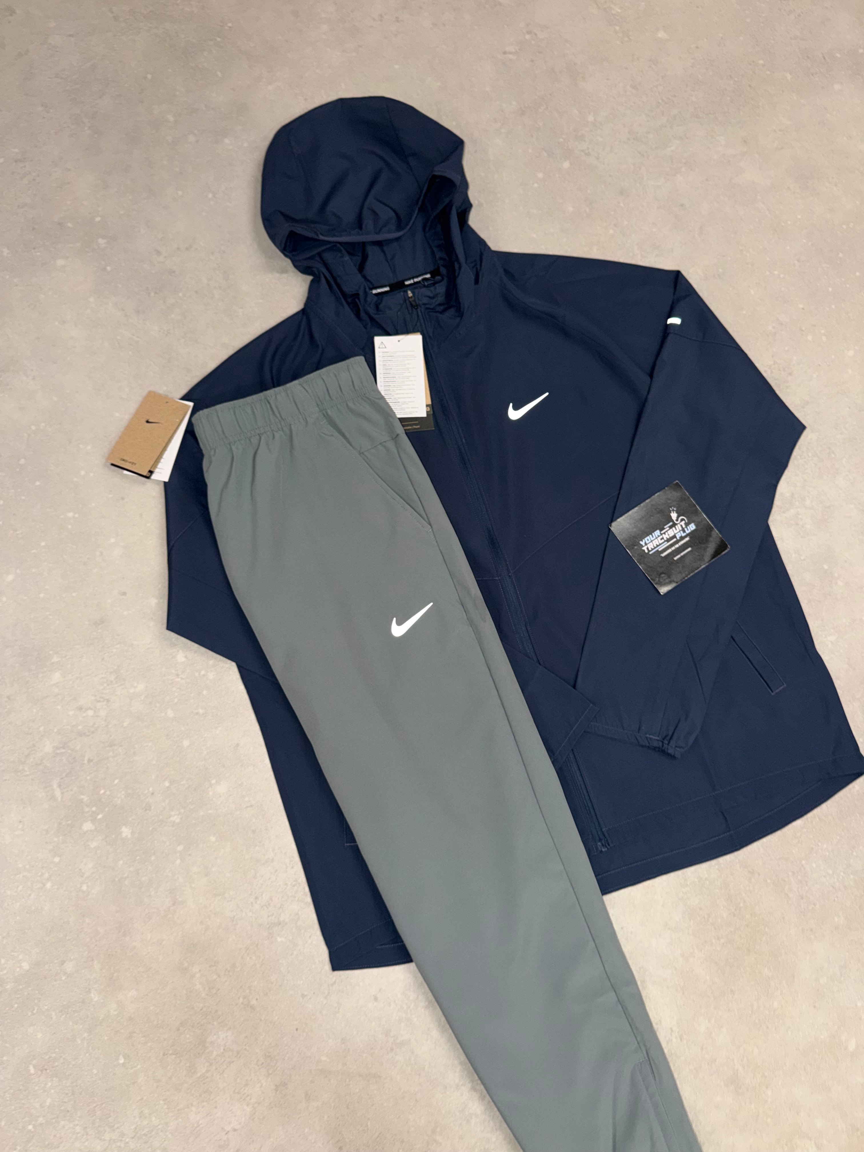 NIKE MILER BLUE & GREY