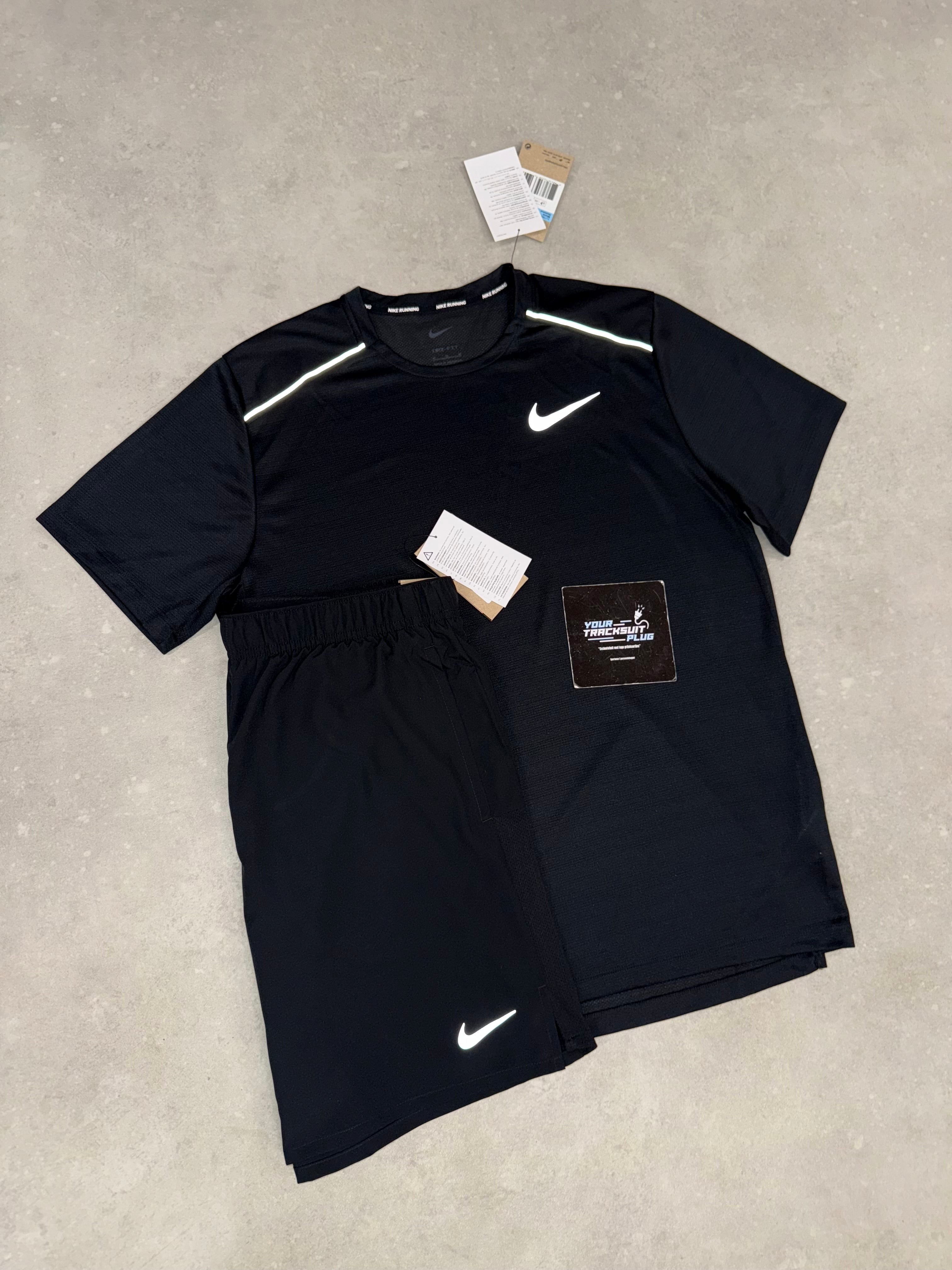 NIKE MILER SUMMER SET // BLACK ON BLACK