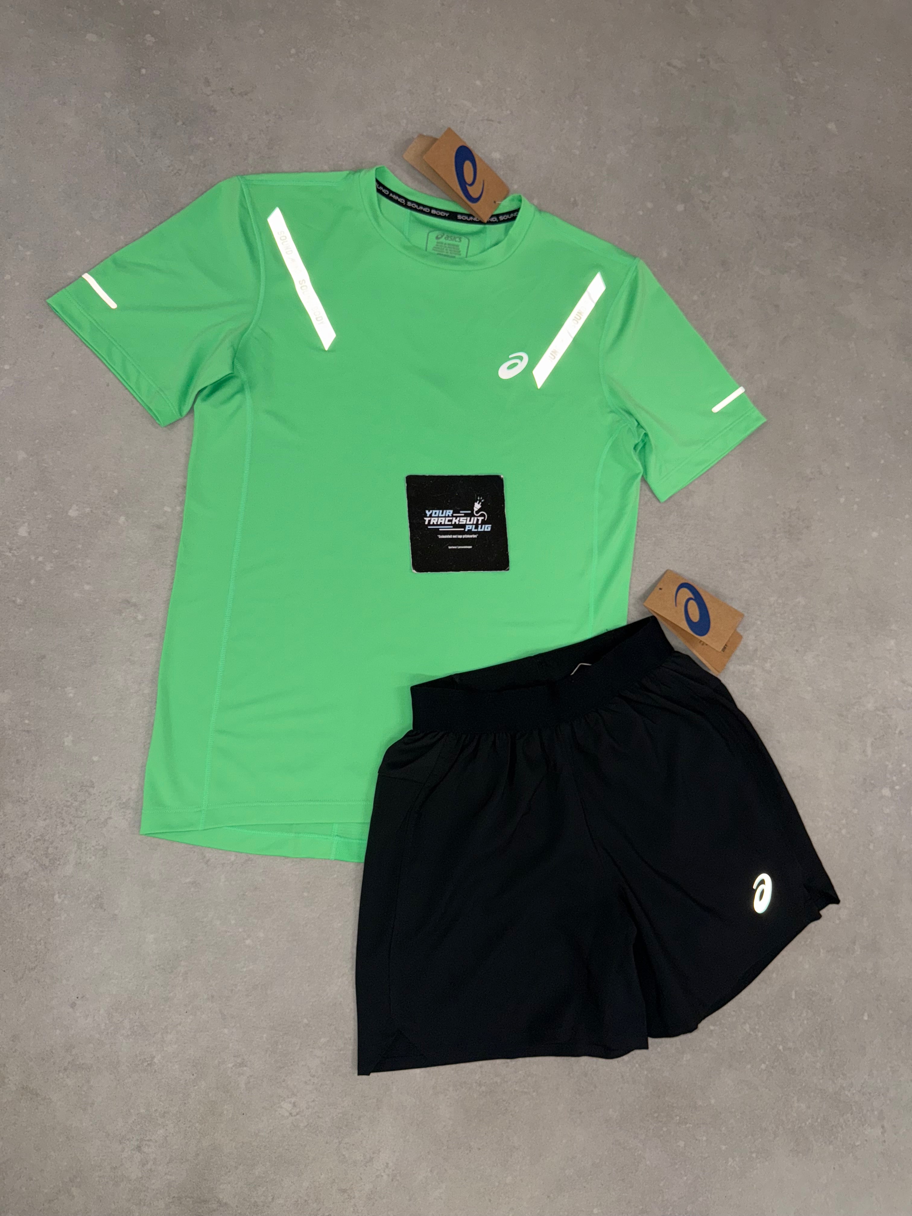 ASICS LITE SHOW SUMMER SET GREEN // VERY VERY EXCLUSIVE