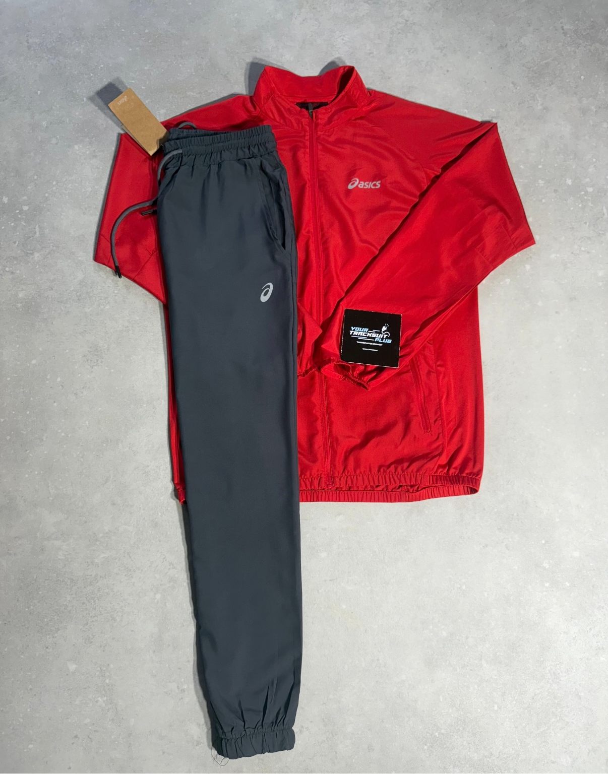 ASICS TRACKSUIT // RED EXCLUSIVE
