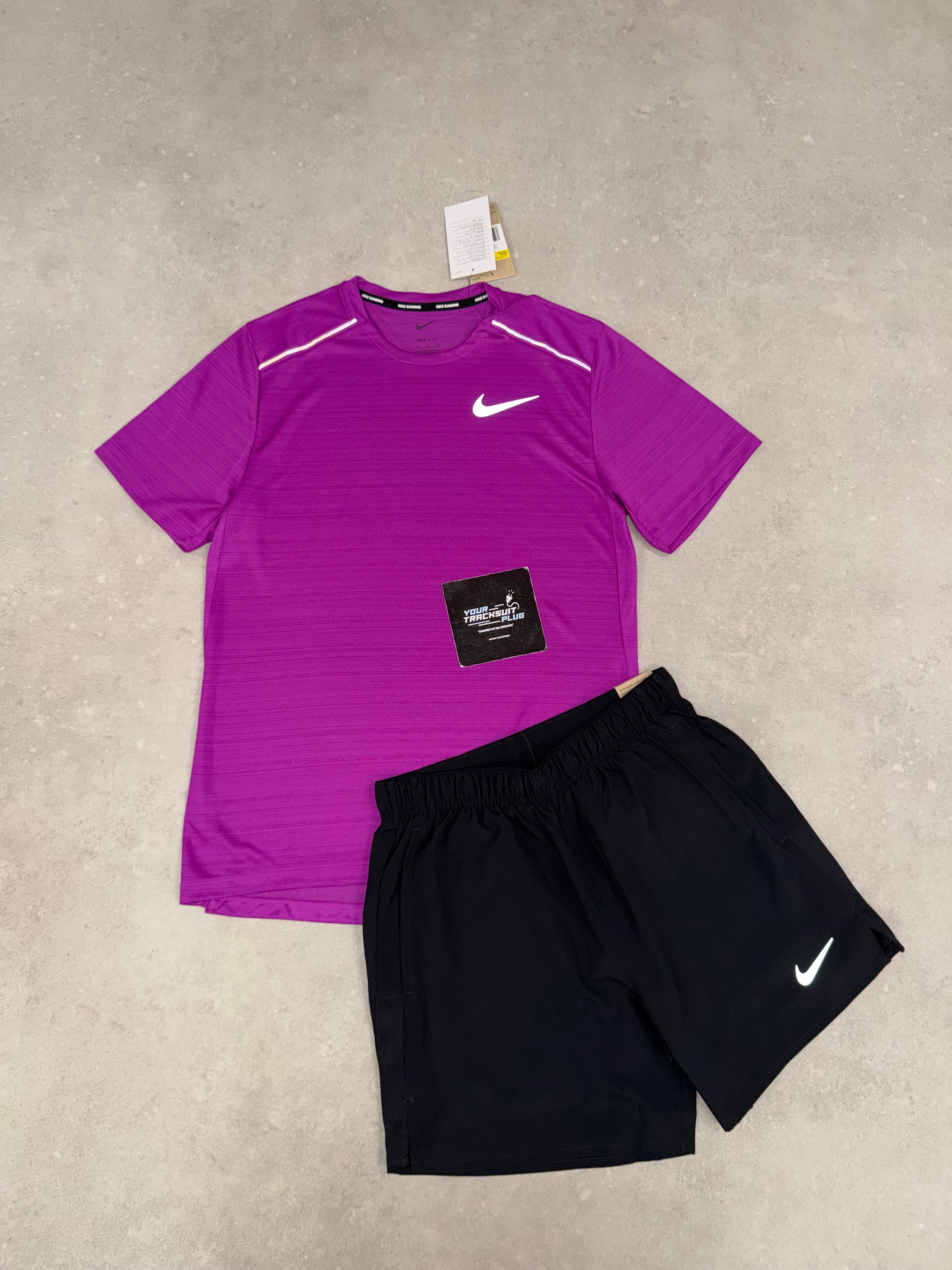 NIKE MILER PURPLE & BLACK SUMMER SET // VERY EXCLUSIVE