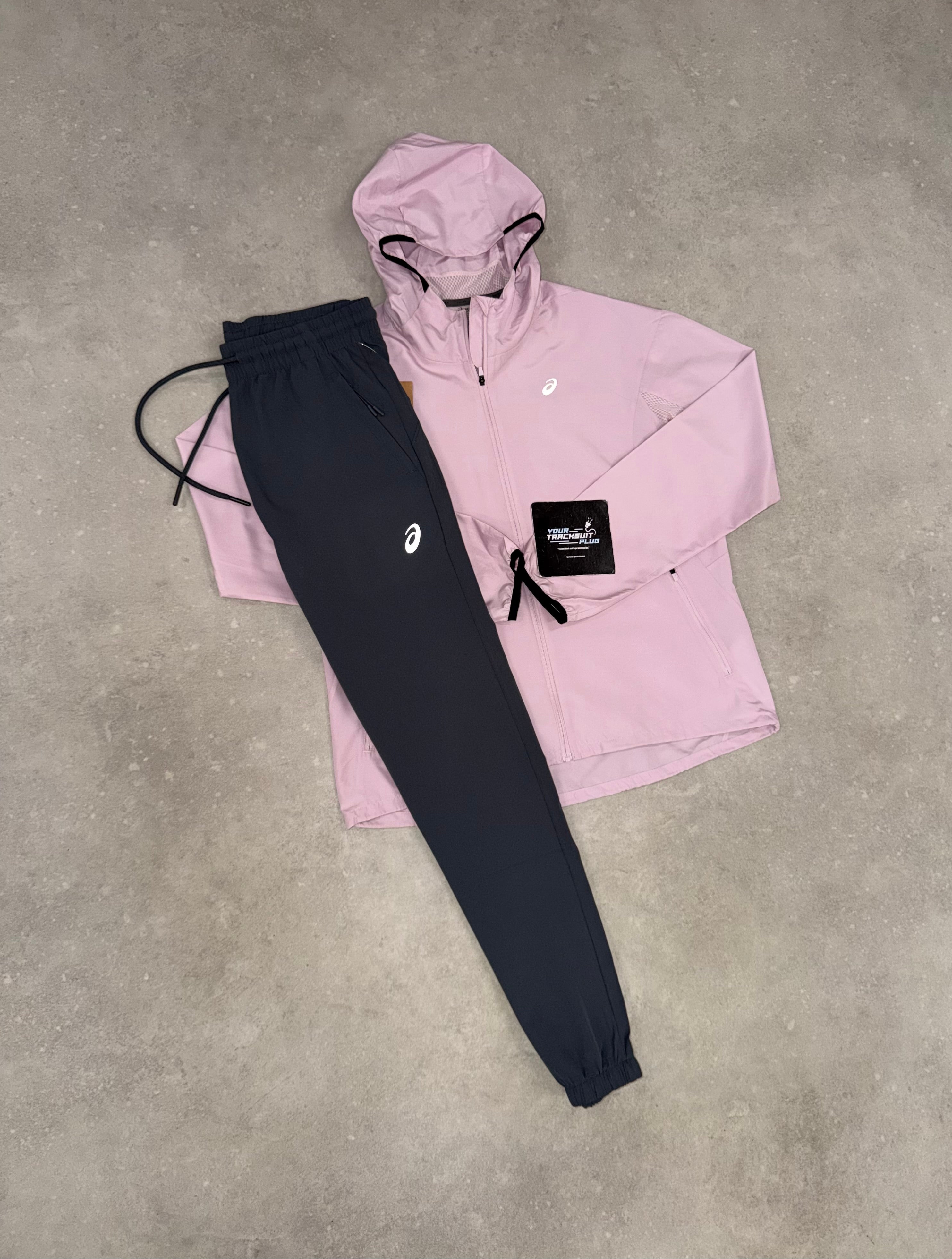 ASICS PINK & GREY TRACKSUIT // LIMITED EDITION