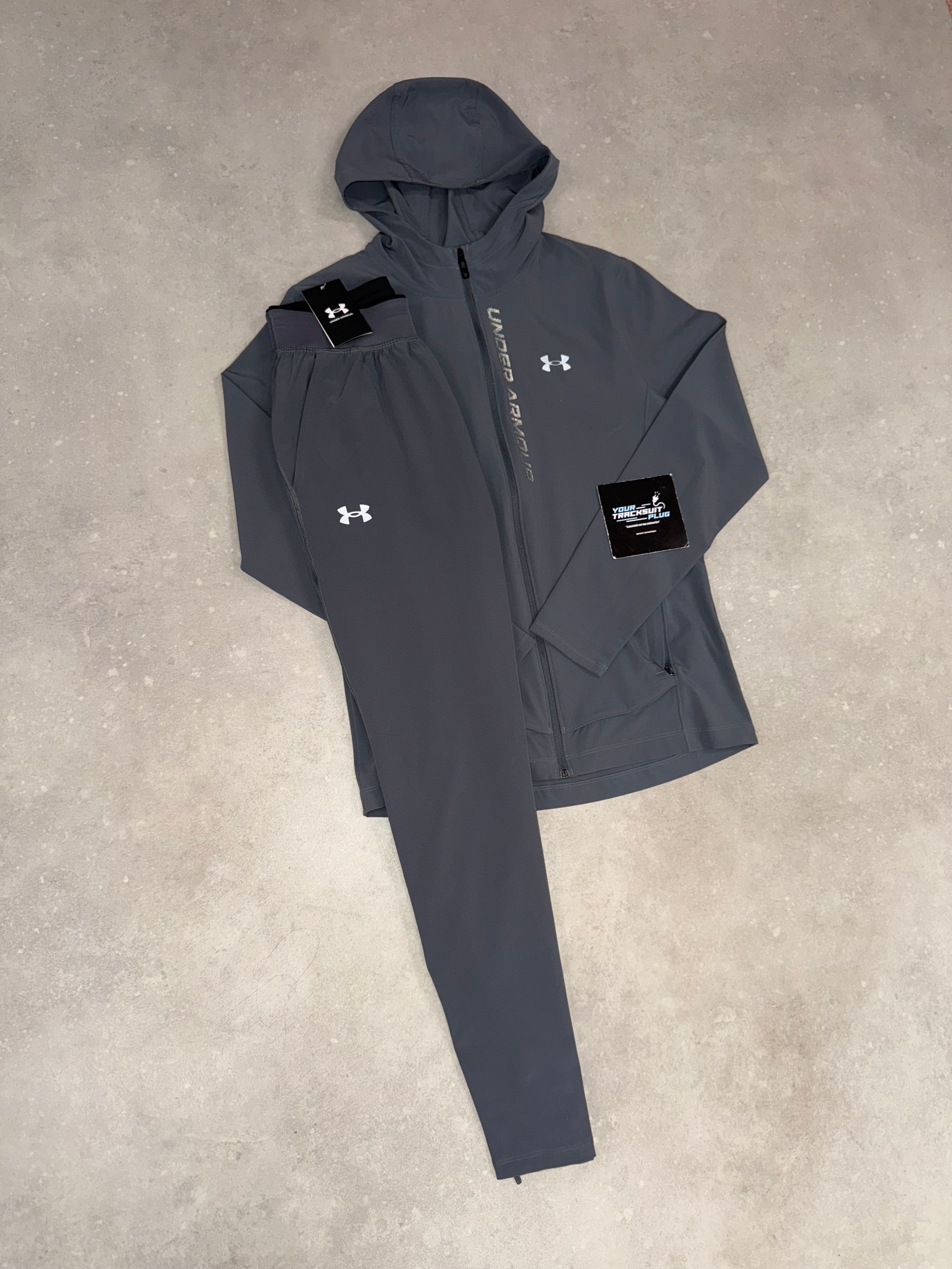 UNDER ARMOUR TRACKSUIT GREY