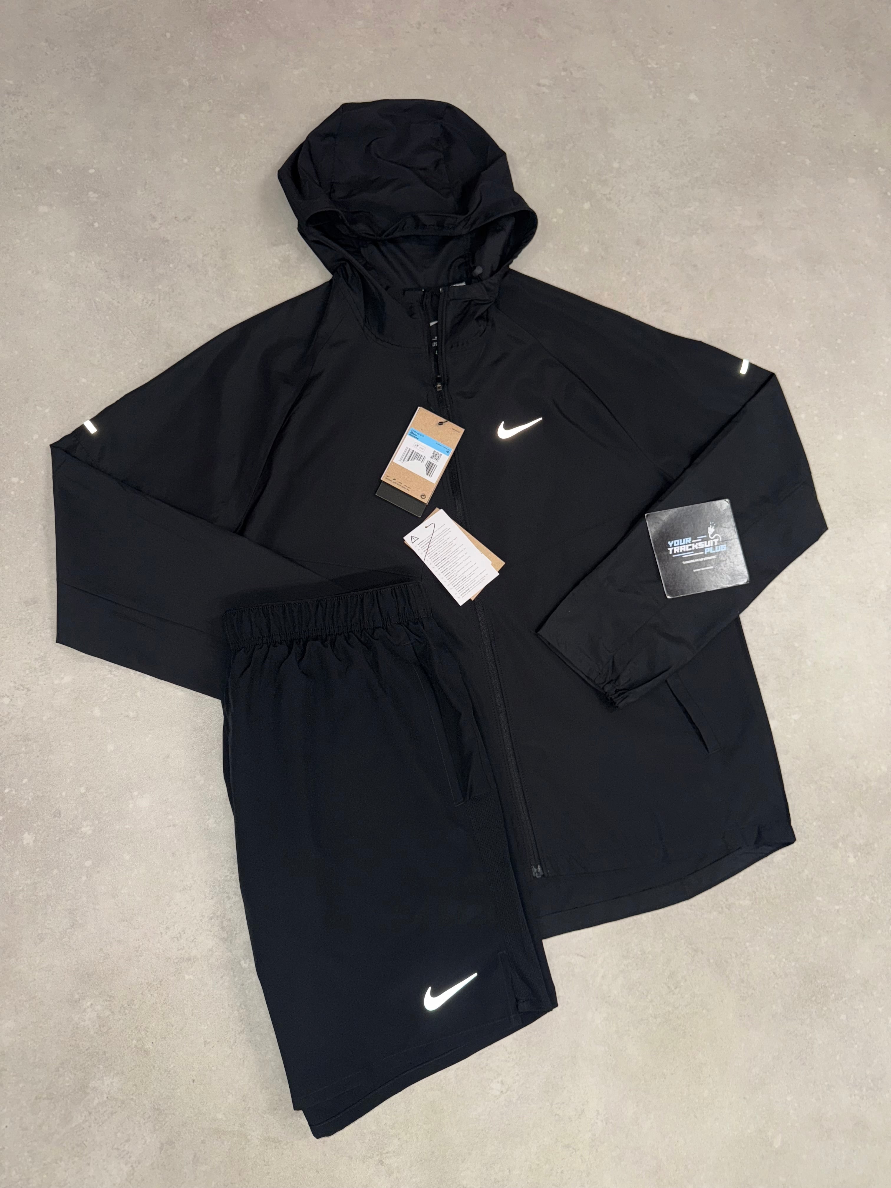 NIKE MILER SHORT SET BLACK