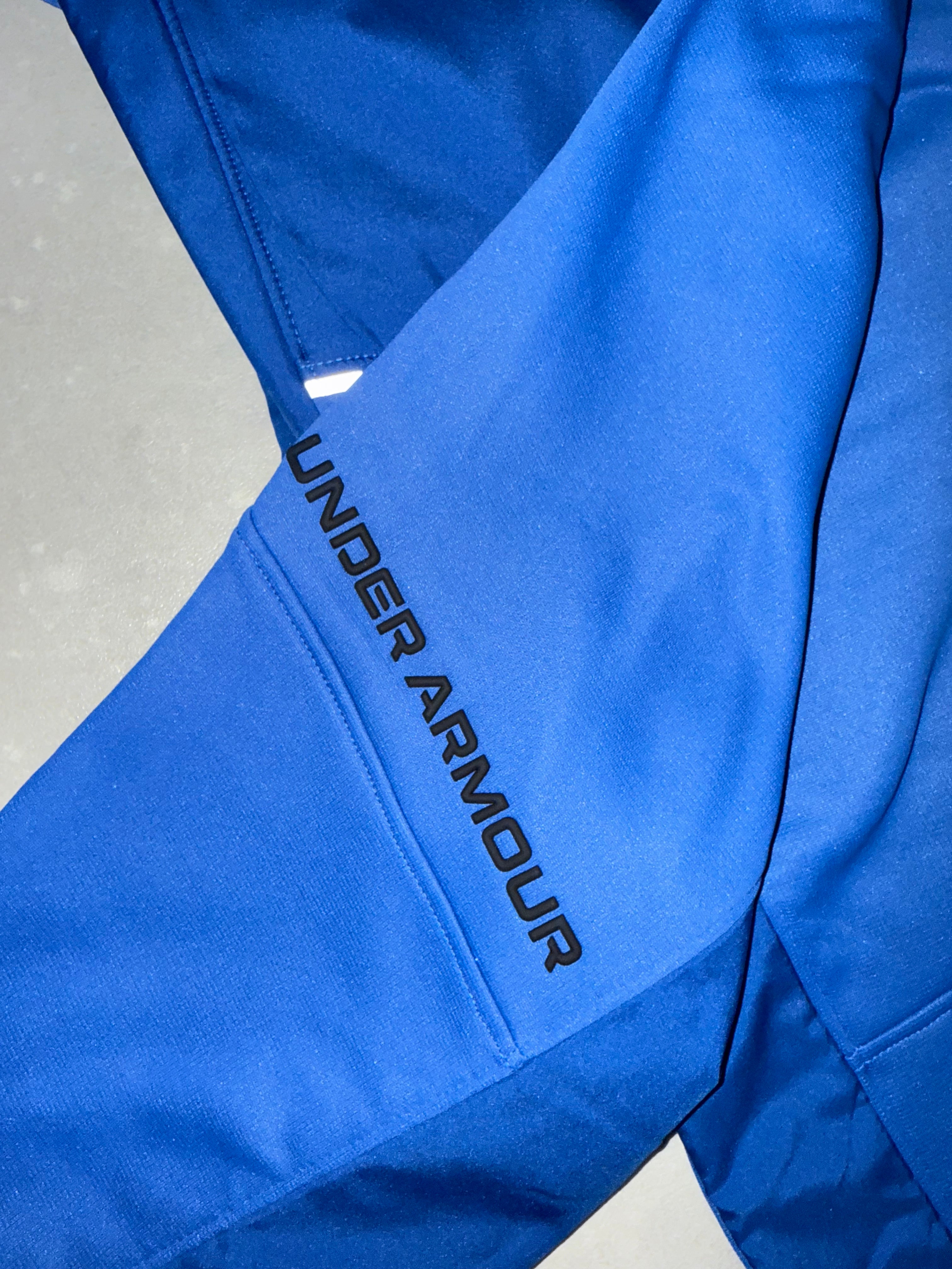 UNDER ARMOUR TRACKSUIT BLUE // THE LATEST