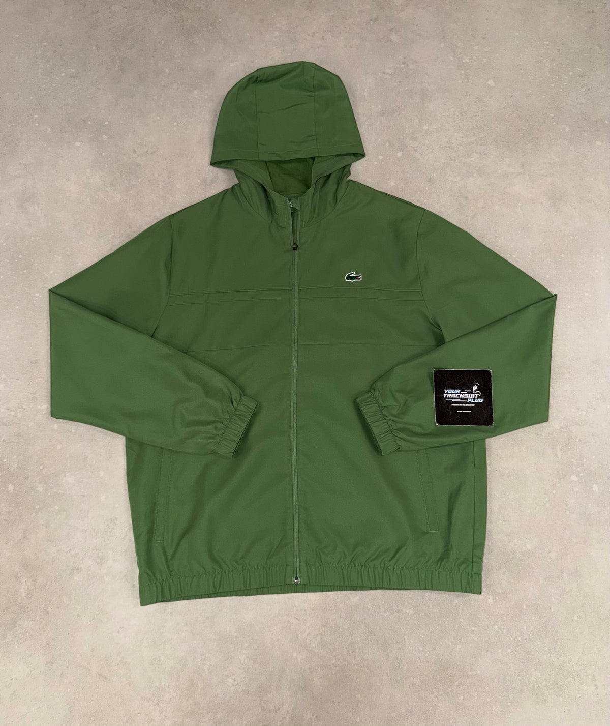 LACOSTE TRACKSUIT GREEN // THE LATEST