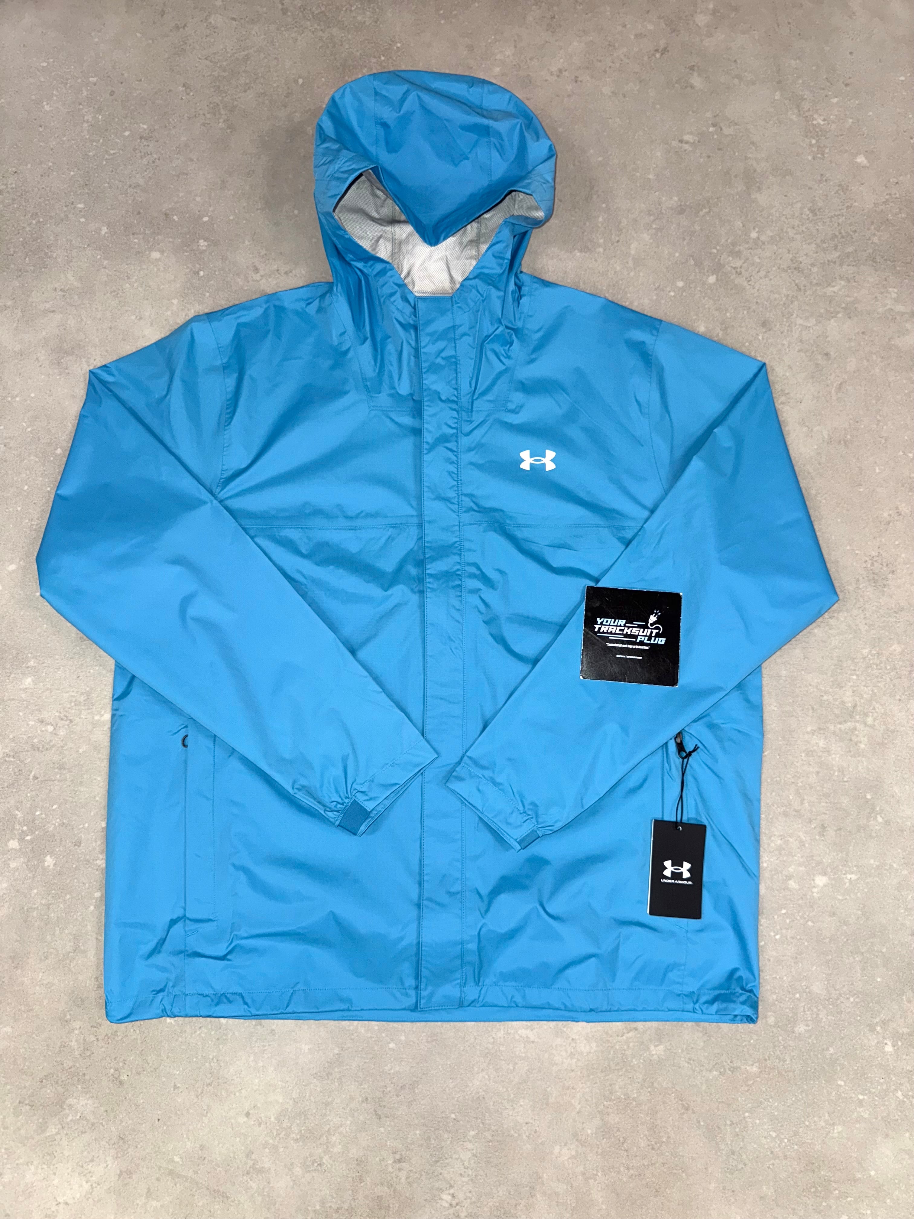 UNDER ARMOUR TRACKSUIT GREY & BLUE REFLECTIVE // LIMITED EDITION