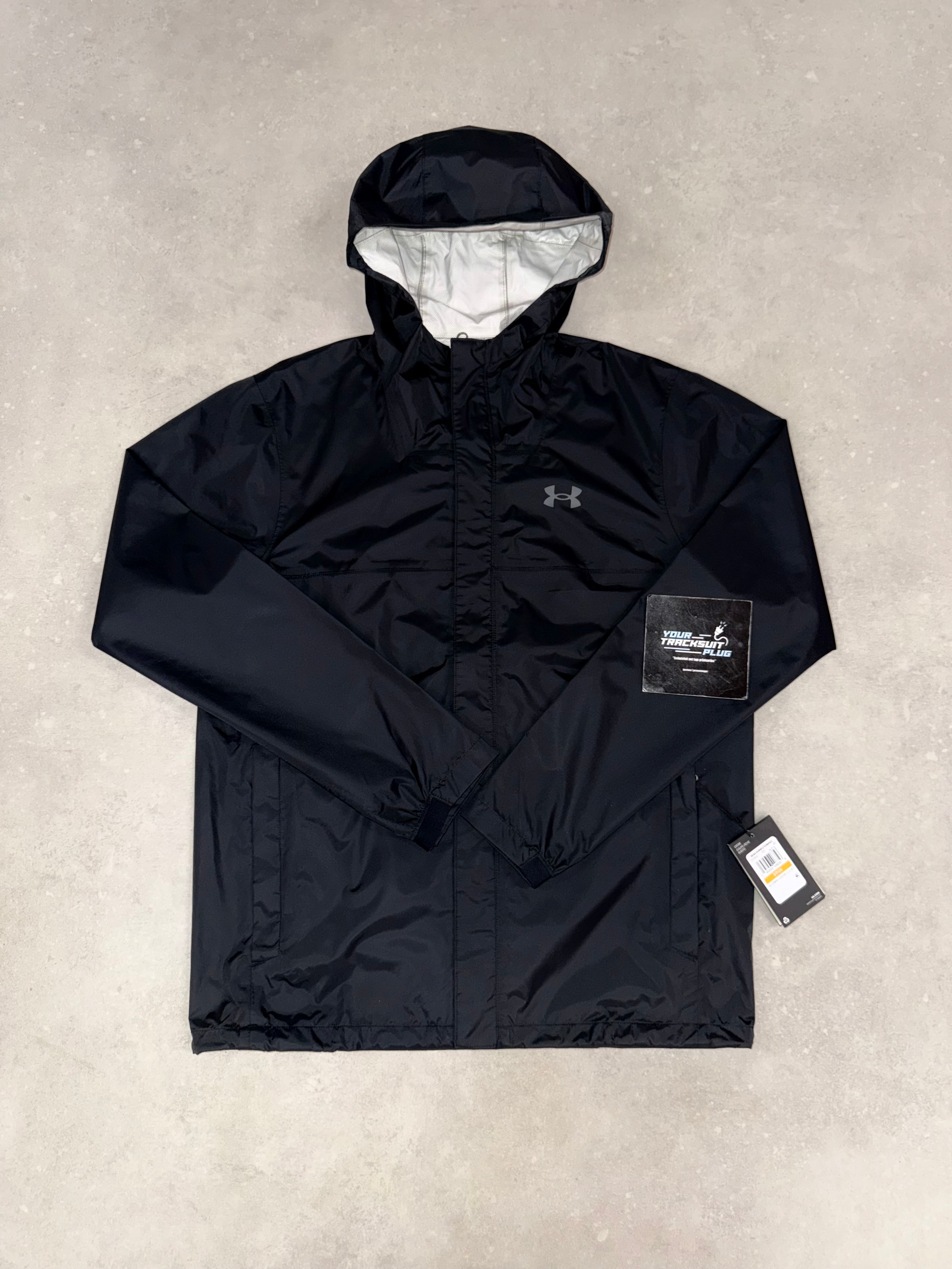 UNDER ARMOUR TRACKSUIT // BLACK ON BLACK