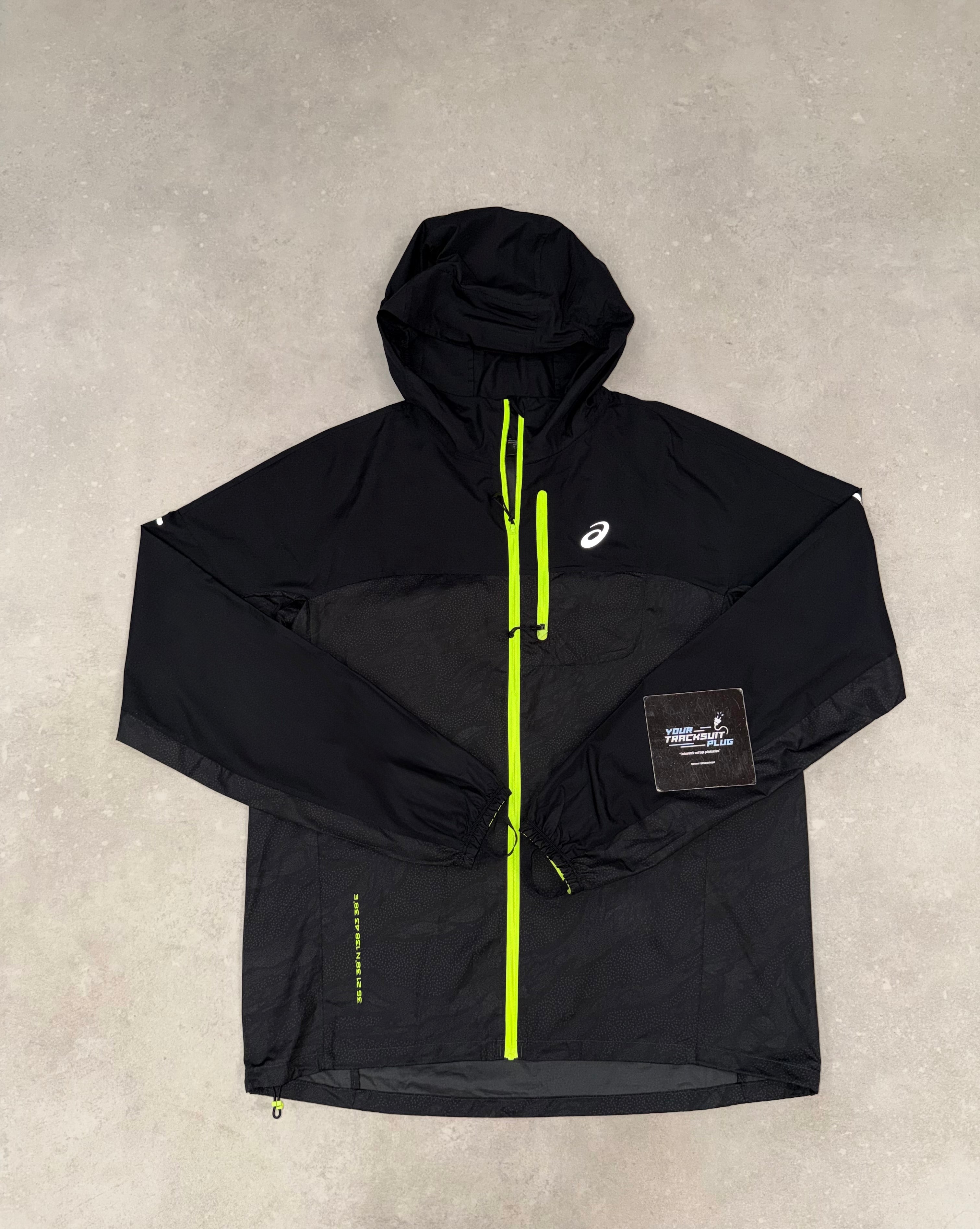 ASICS TRACKSUIT BLACK & YELLOW TRACKSUIT // VERY EXCLUSIVE