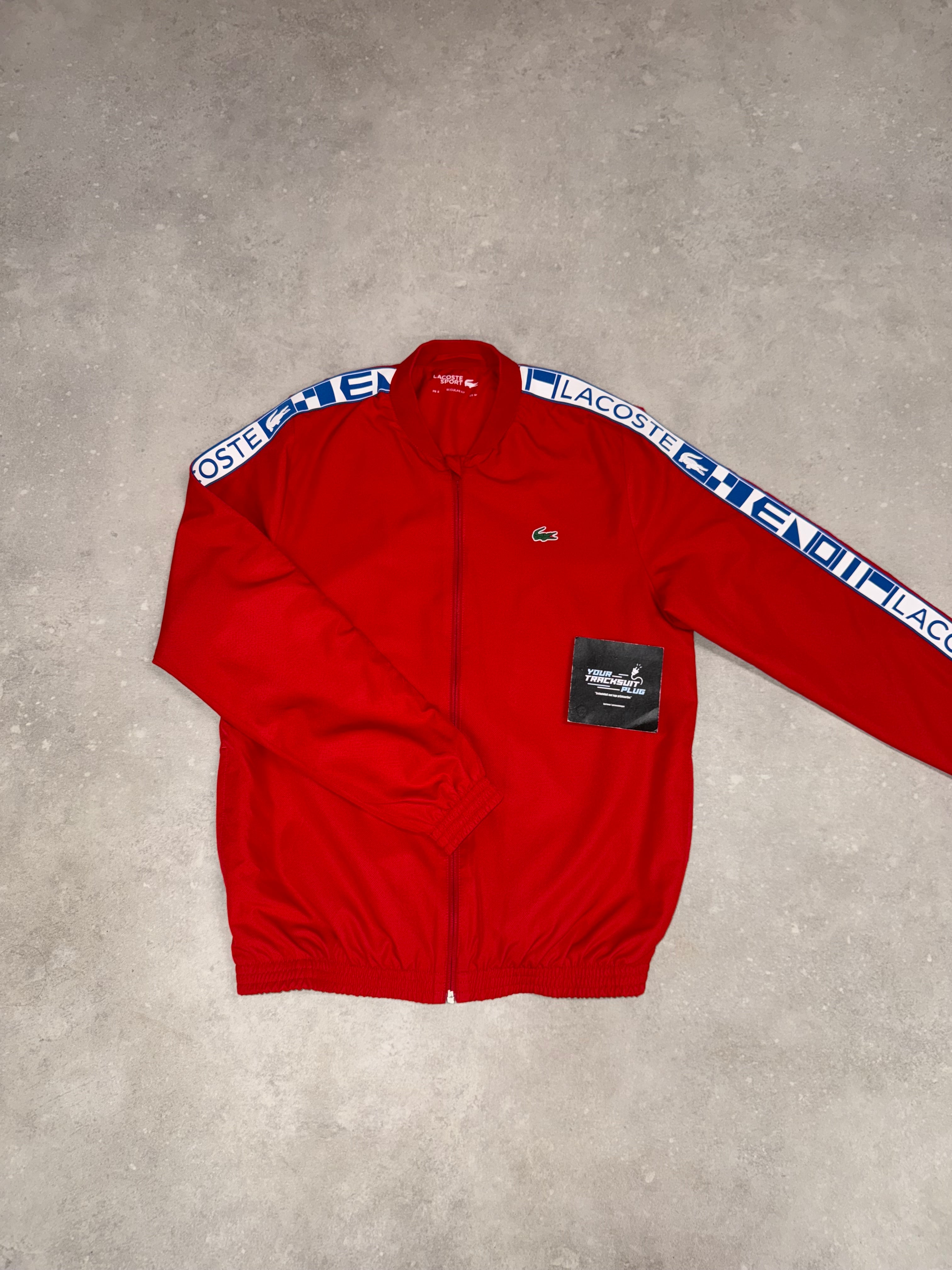 LACOSTE TRACKSUIT // LIMITED EDITION RED