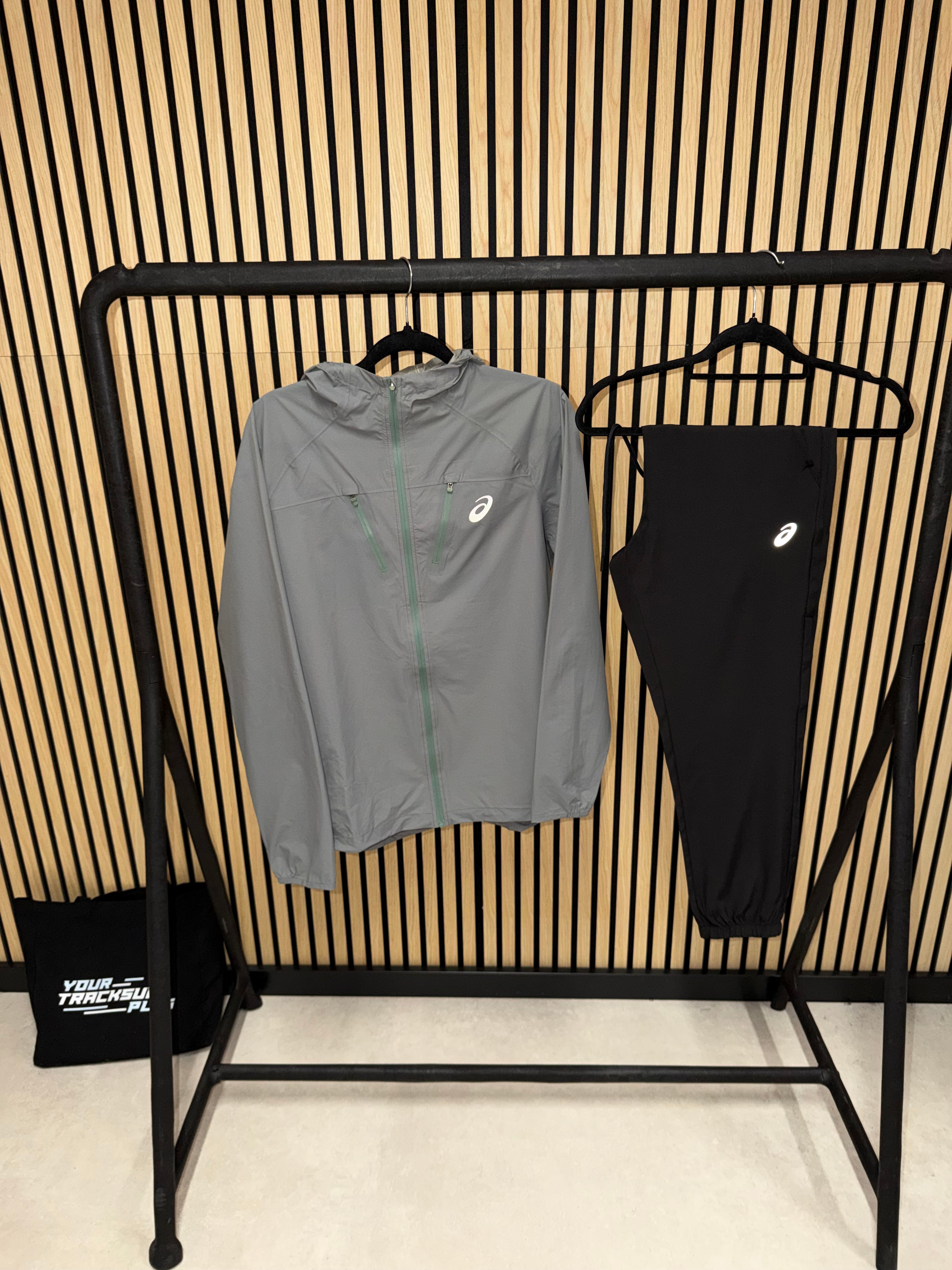 ASICS GREEN // GREY TRACKSUIT // VERY VERY EXCLUSIVE