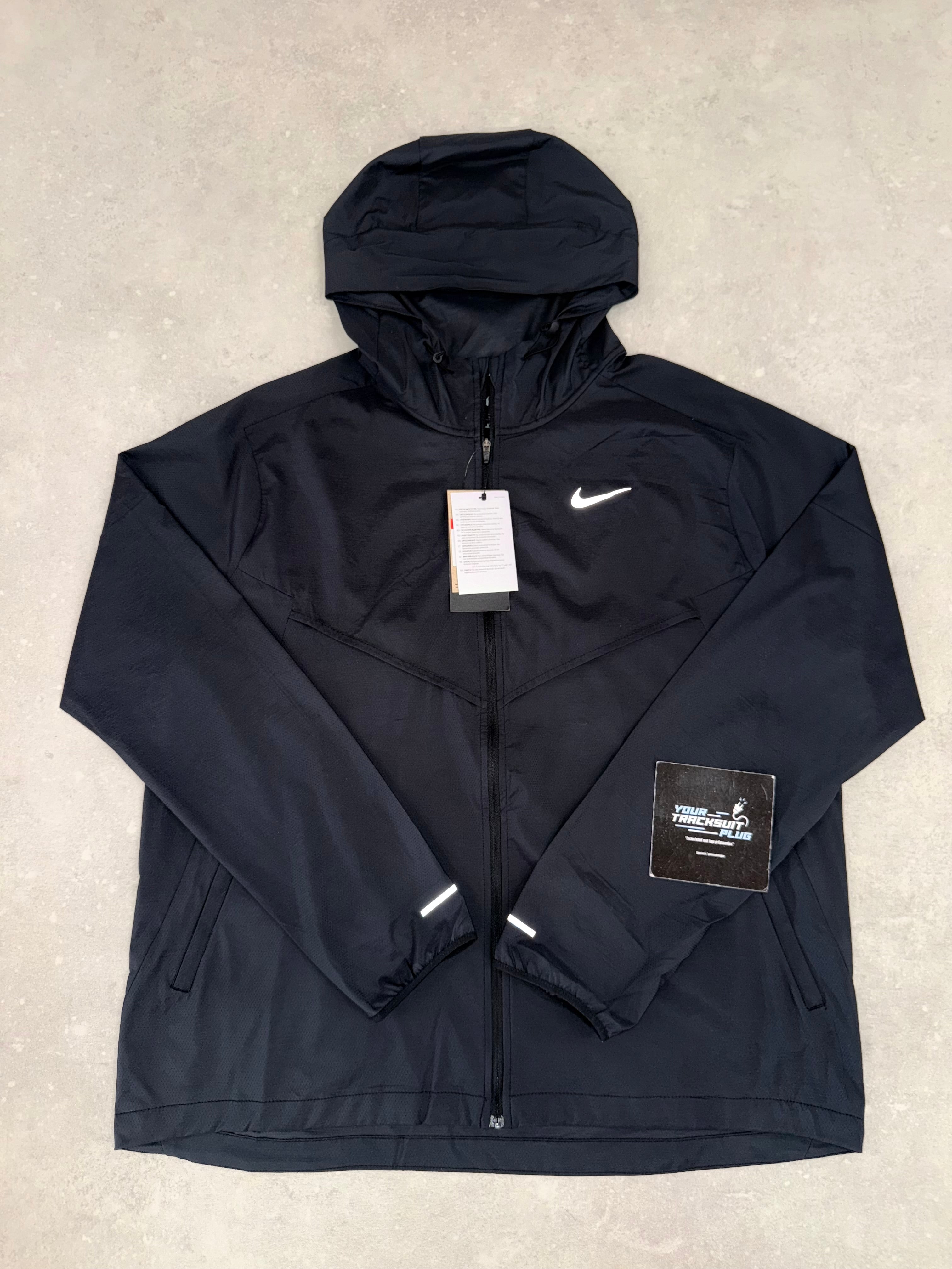 NIKE MILER TRACKSUIT BLACK ON BLACK