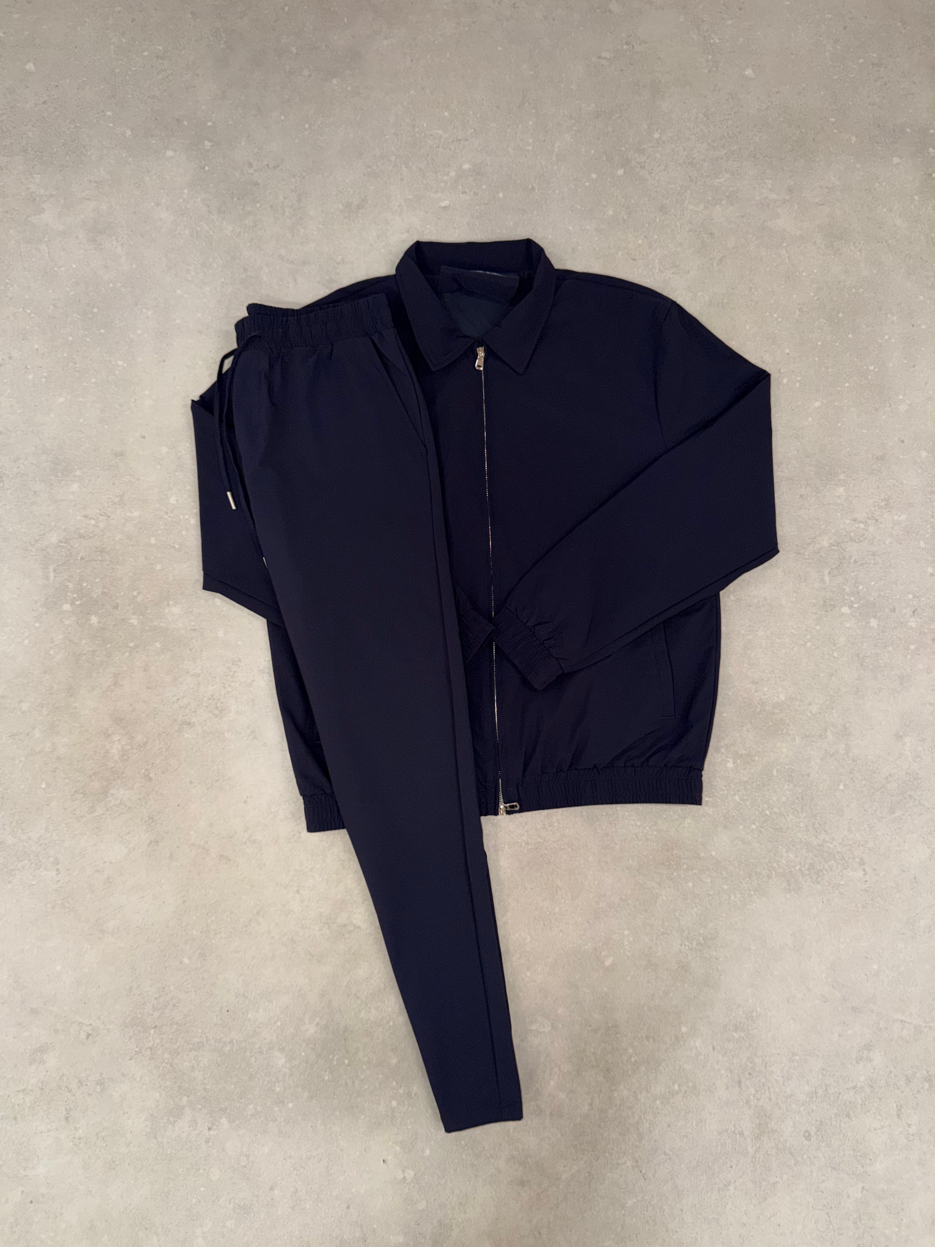 NAVY BLUE TECH SUIT // PREMIUM