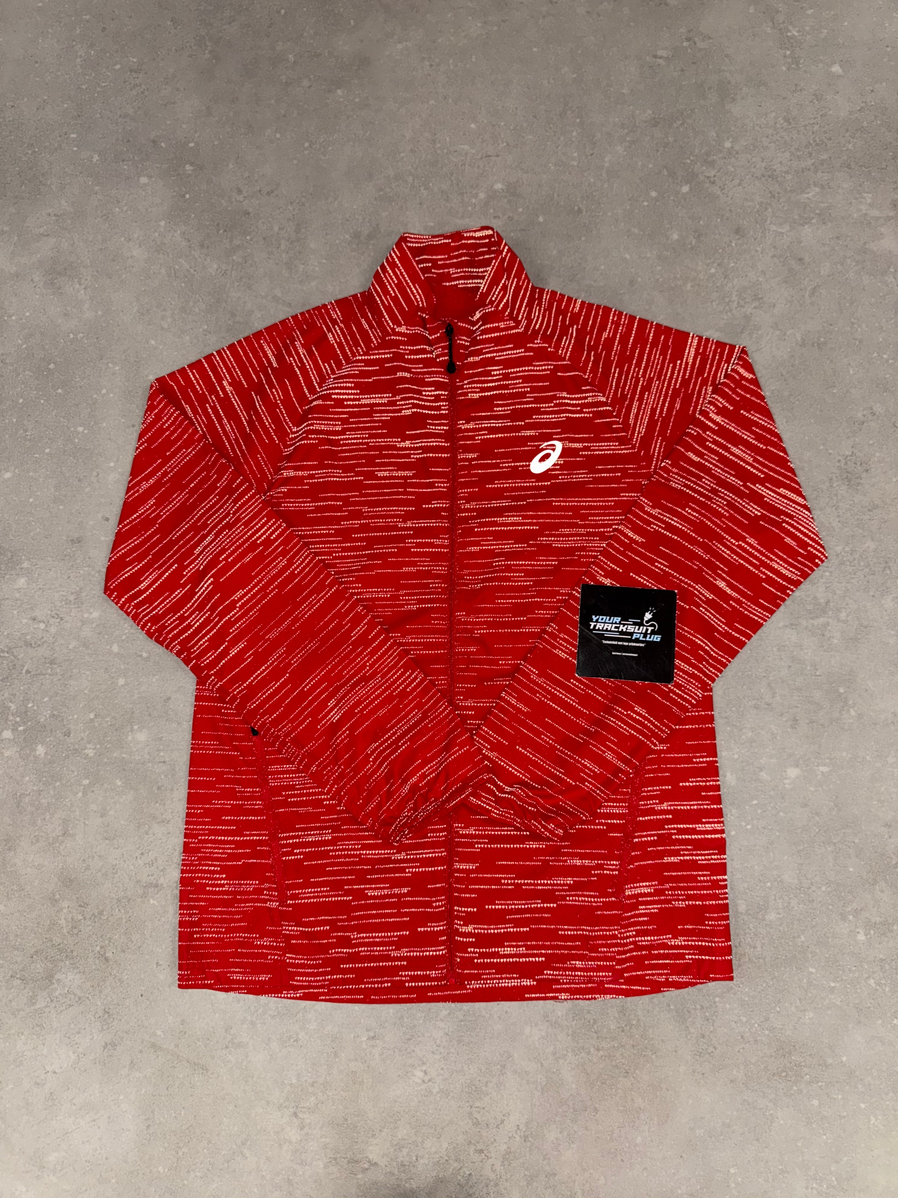 ASICS RED & GREY TRACKSUIT // LIMITED EDITION
