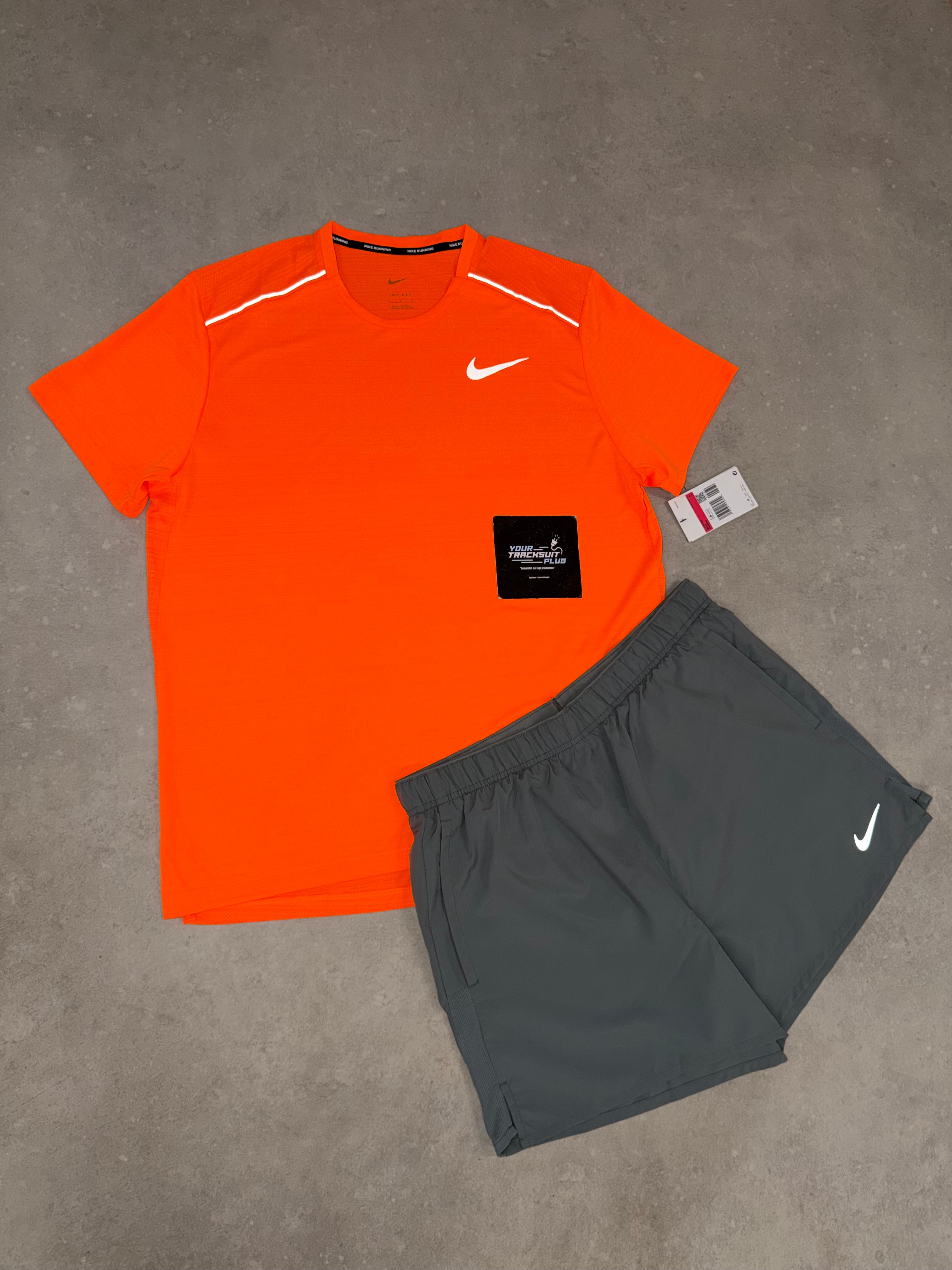 NIKE MILER ORANGE & GREY // SUMMER SET