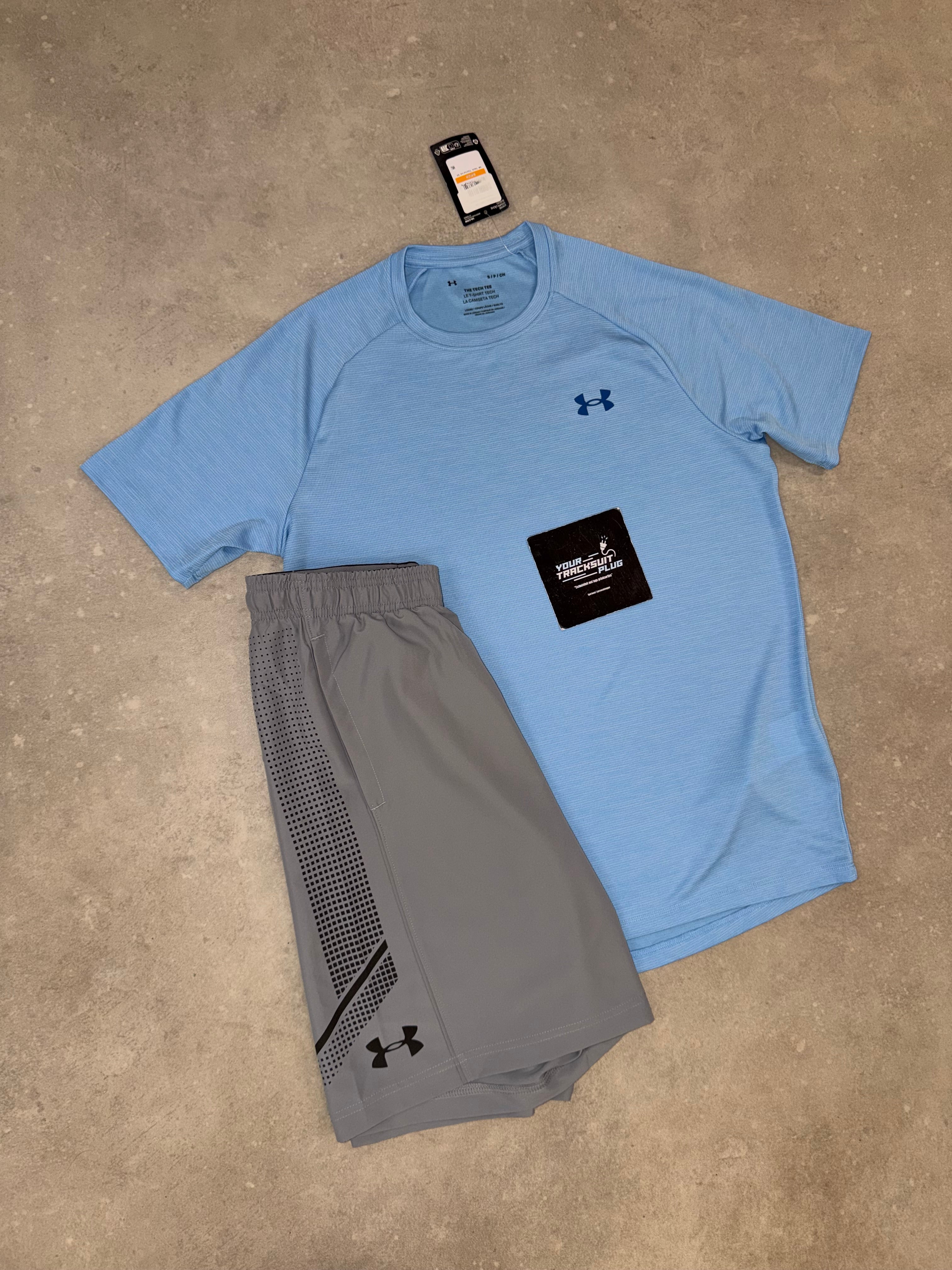 UNDER ARMOUR BLUE & GREY // SUMMER SET