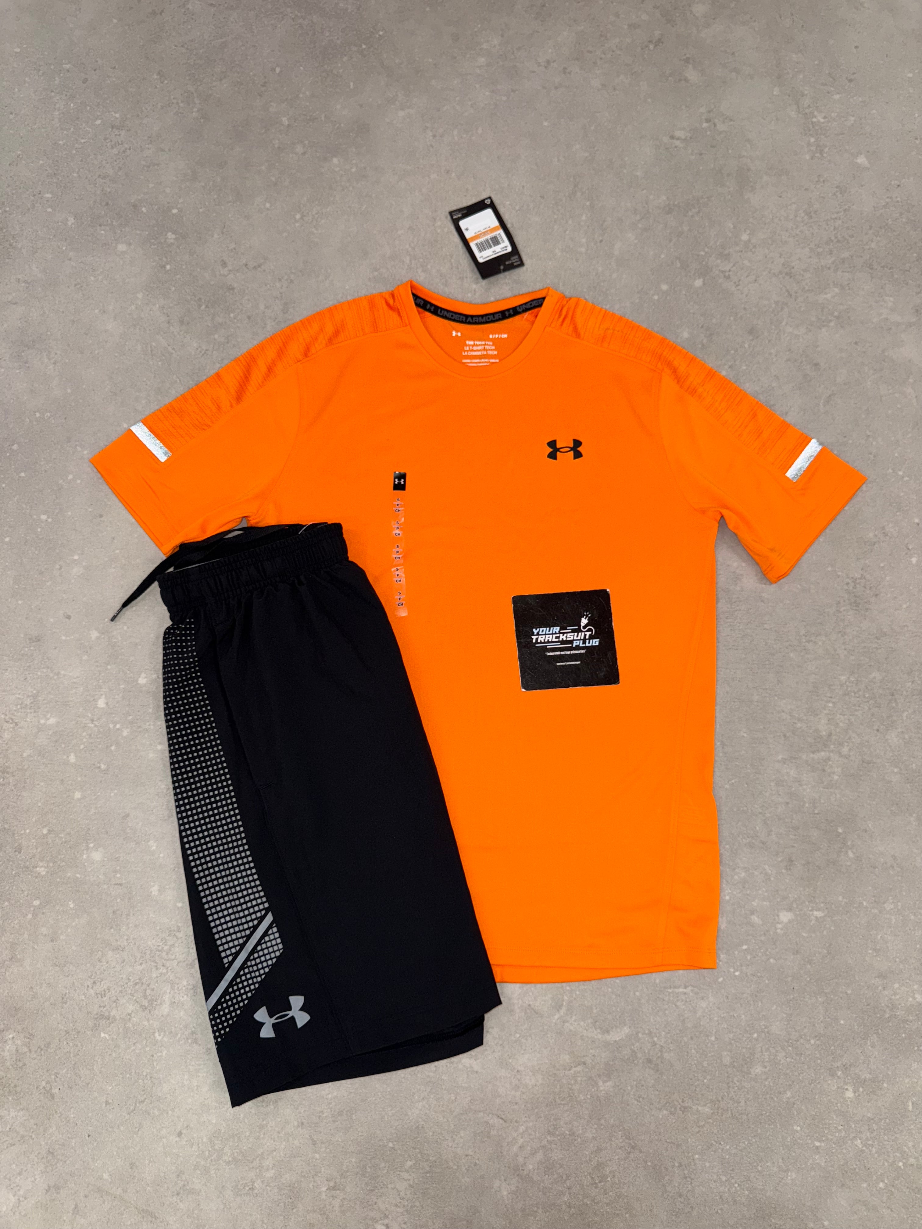 UNDER ARMOUR ORANGE & BLACK // SUMMER SET