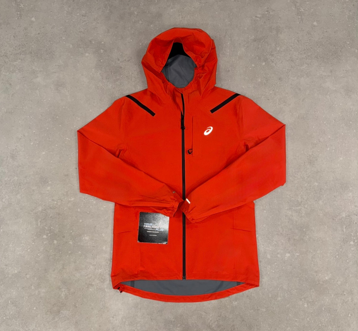 ASICS SOFT-SHELL TRACKSUIT ORANGE & GREY // VERY EXCLUSIVE