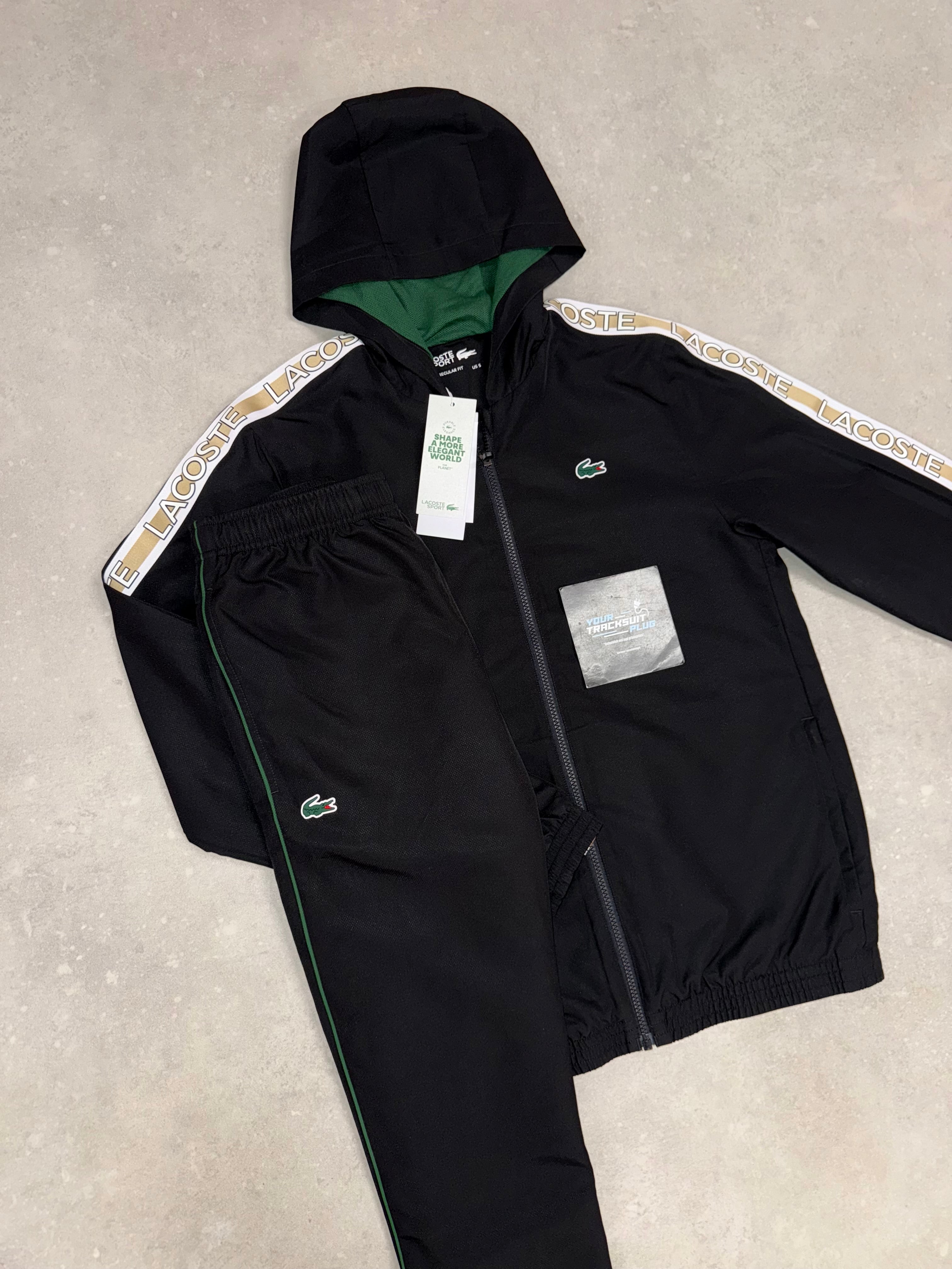 LACOSTE TRACKSUIT BLACK // LIMITED EDITION